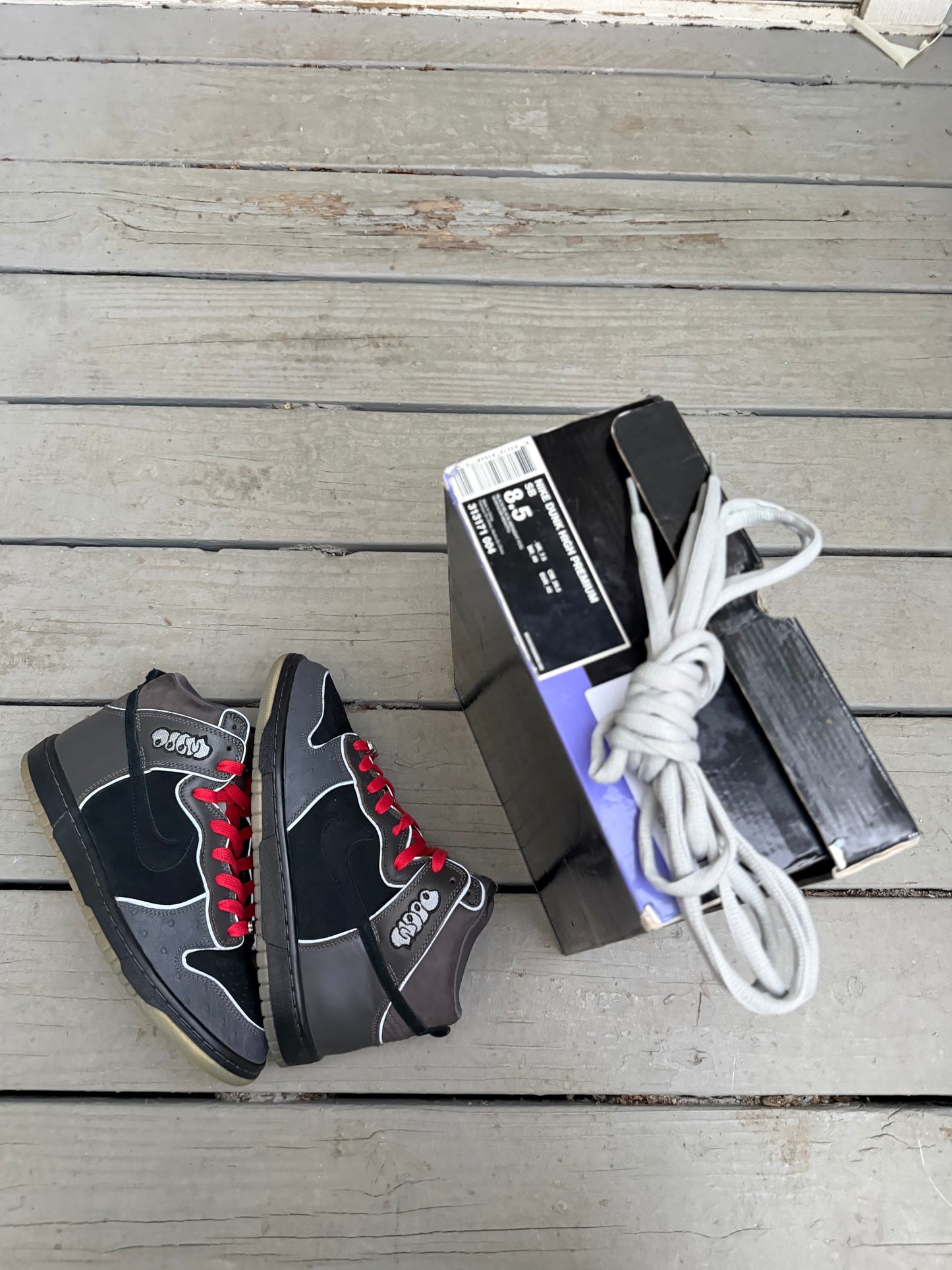 Size 8.5 - Nike Dunk High Premium SB MF DOOM