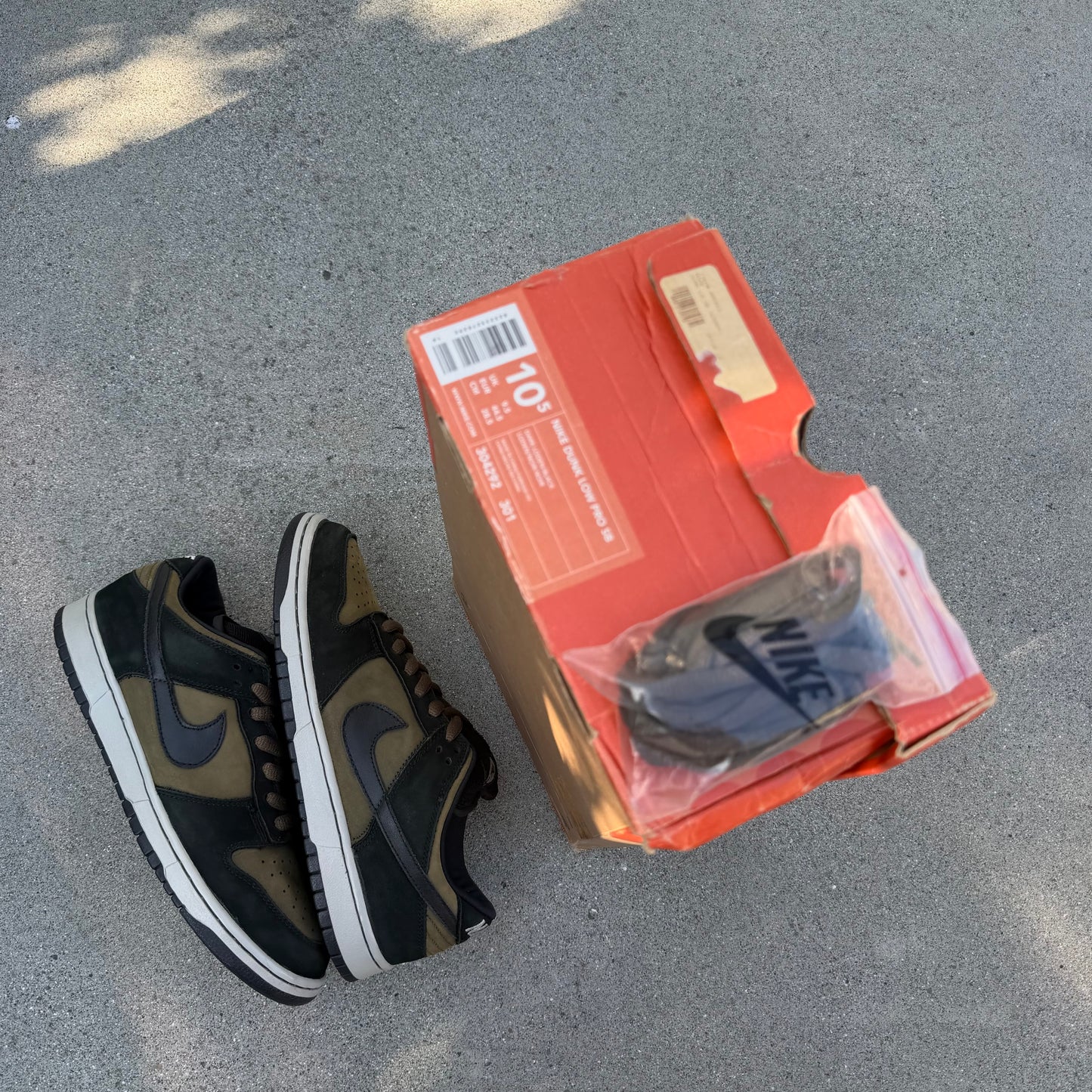 Size 10.5 - Nike Dunk Low Pro SB Loden