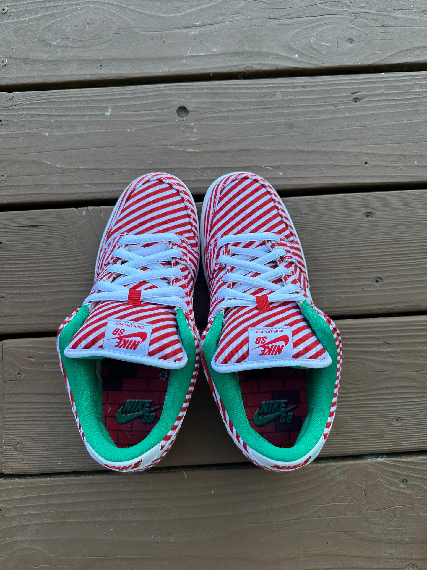 Size 10 - Nike Dunk Low Premium SB Candy Cane