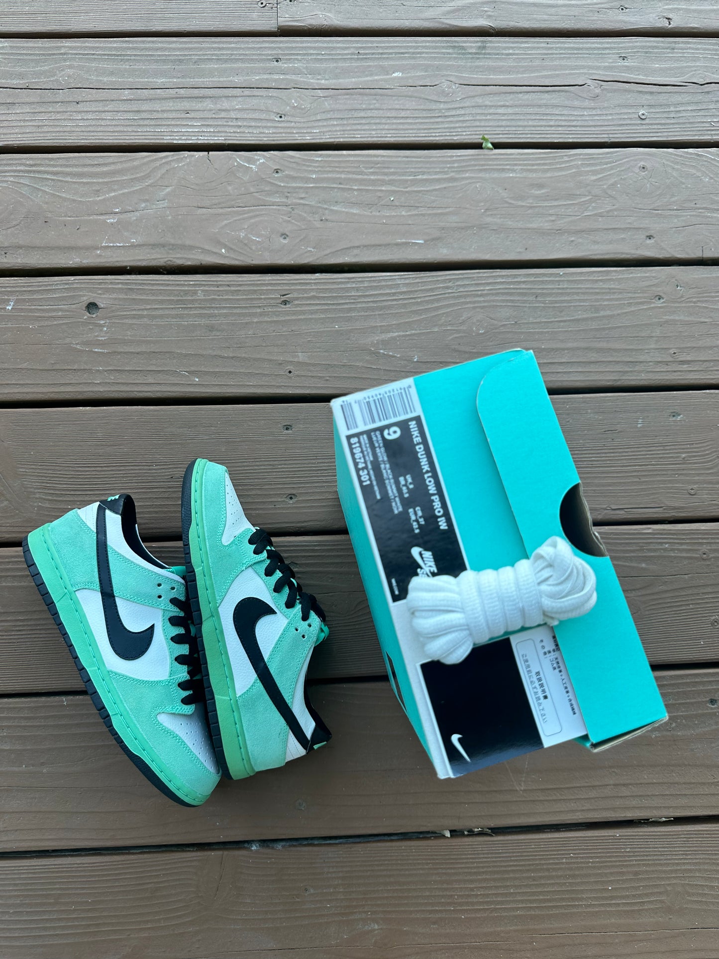 Size 9 - Nike SB Dunk Low Pro IW Sea Crystal