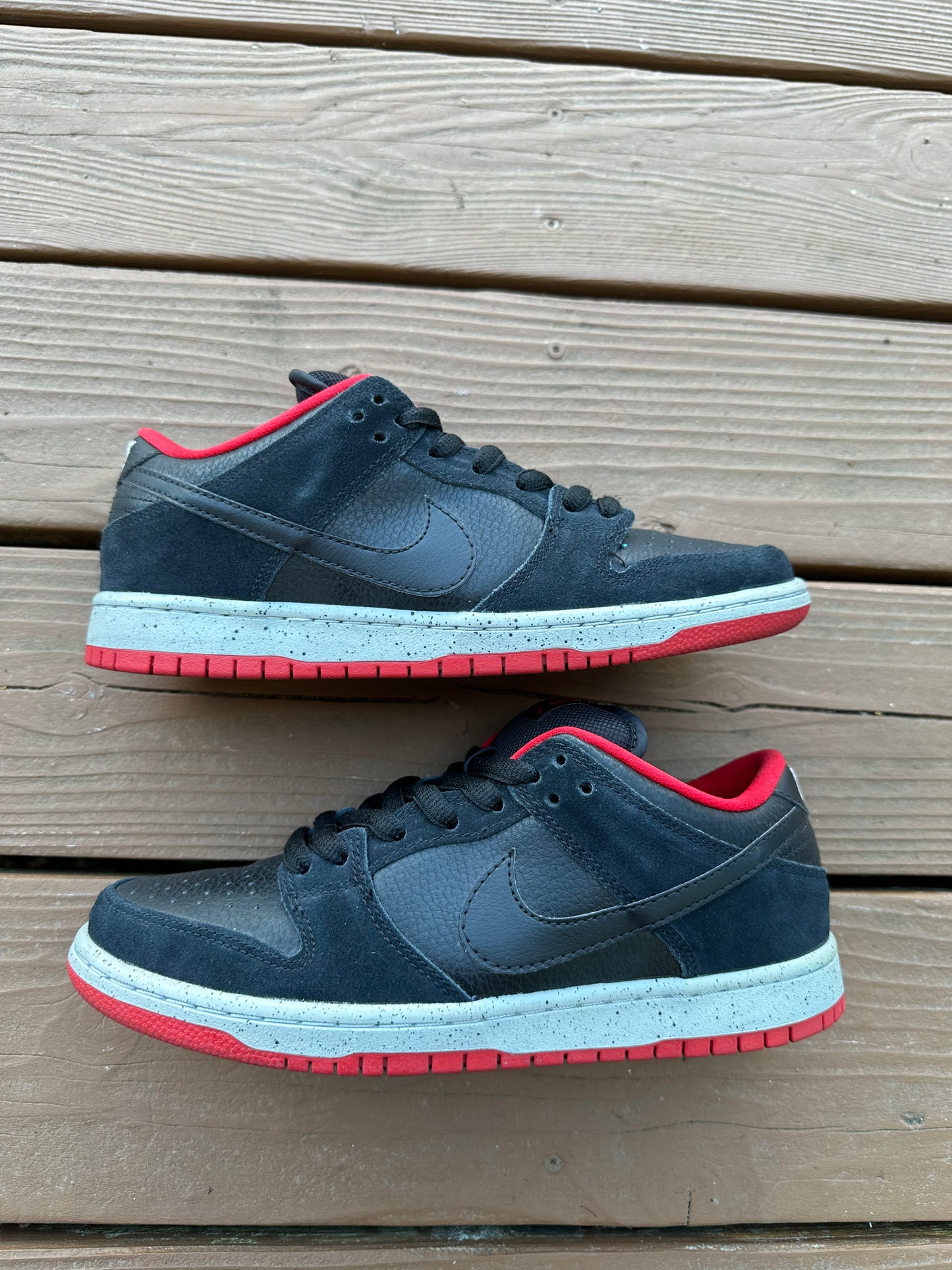 Size 9 - Nike Dunk Low Pro SB Black Cement SAMPLE