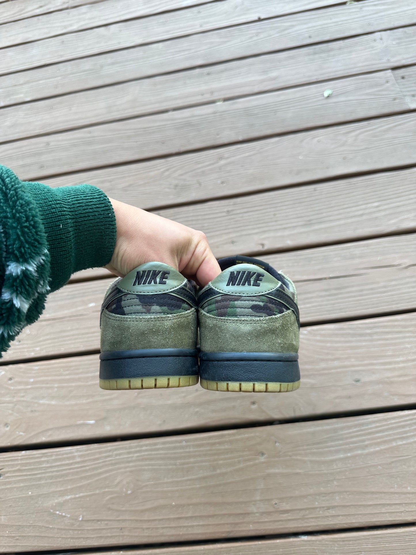 Size 9 - Nike SB Dunk Low Zoom Pro Skate Camo