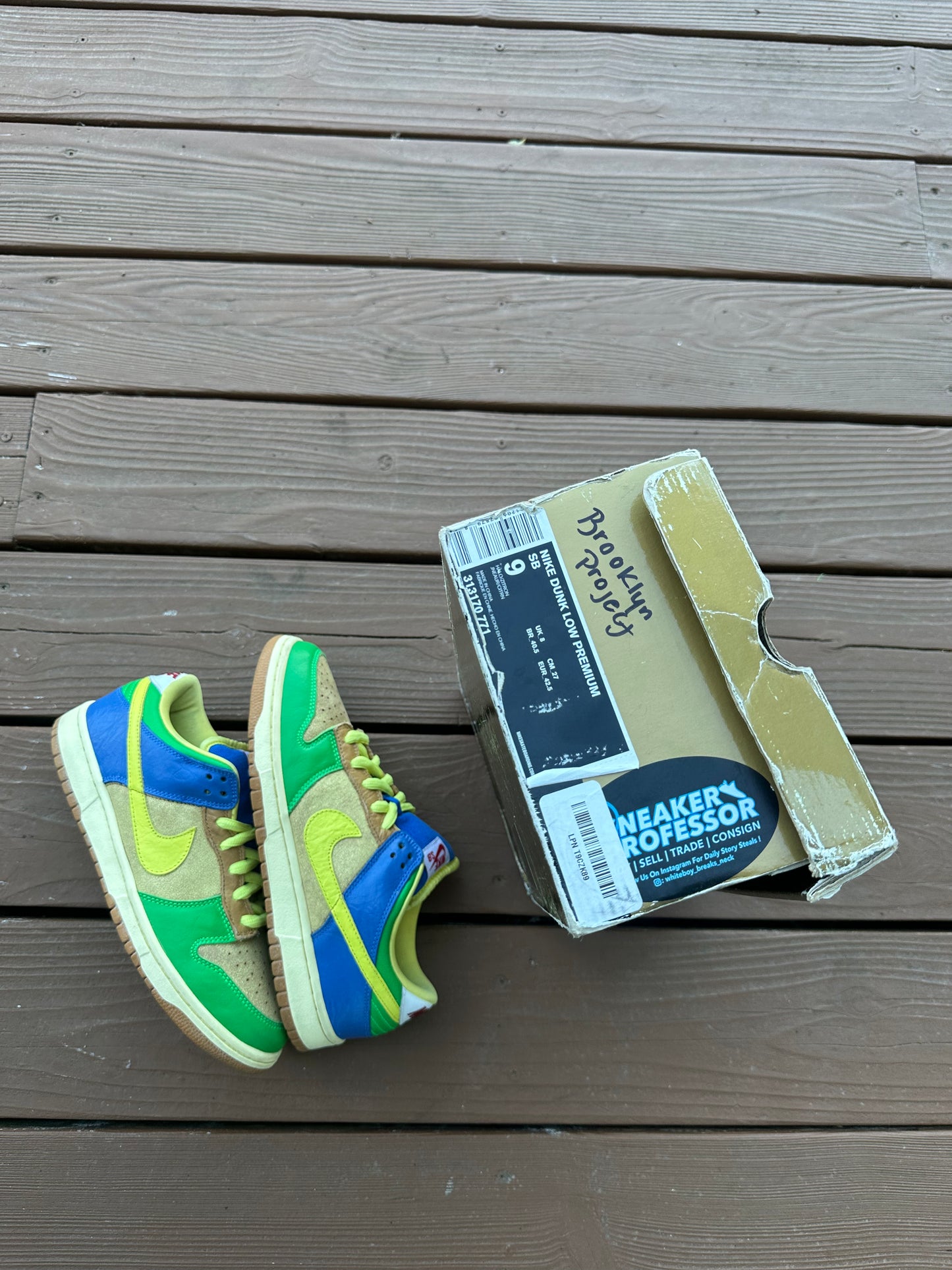 Size 9 - Nike Dunk Low Pro SB Brooklyn Projects