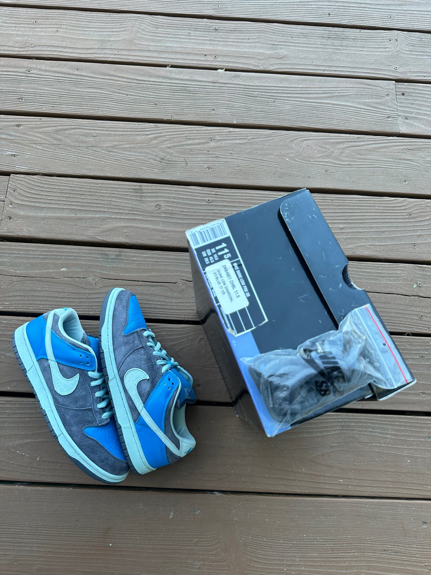Size 11.5 - Nike Dunk Low Pro SB Aqua Chalk