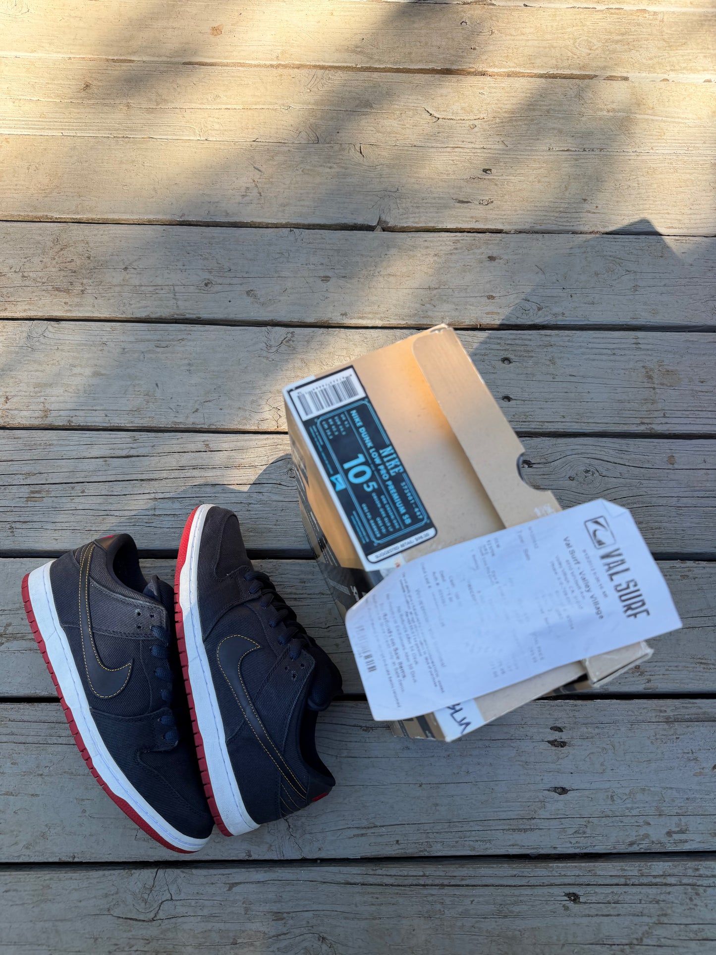 Size 10.5 - Nike Dunk Low Premium SB Levi's Blue