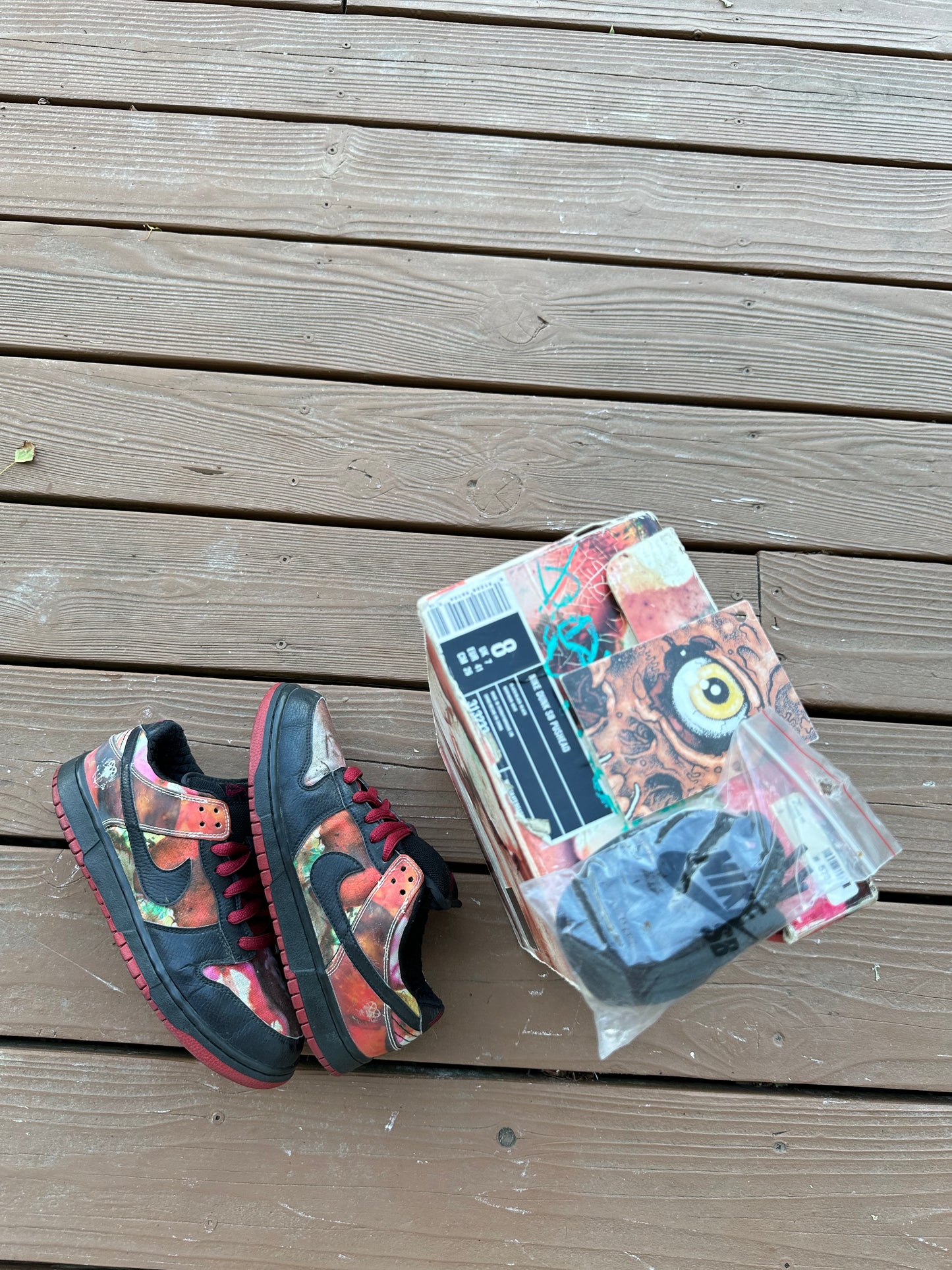 Size 8 - Nike Dunk Low Pro SB Pushead