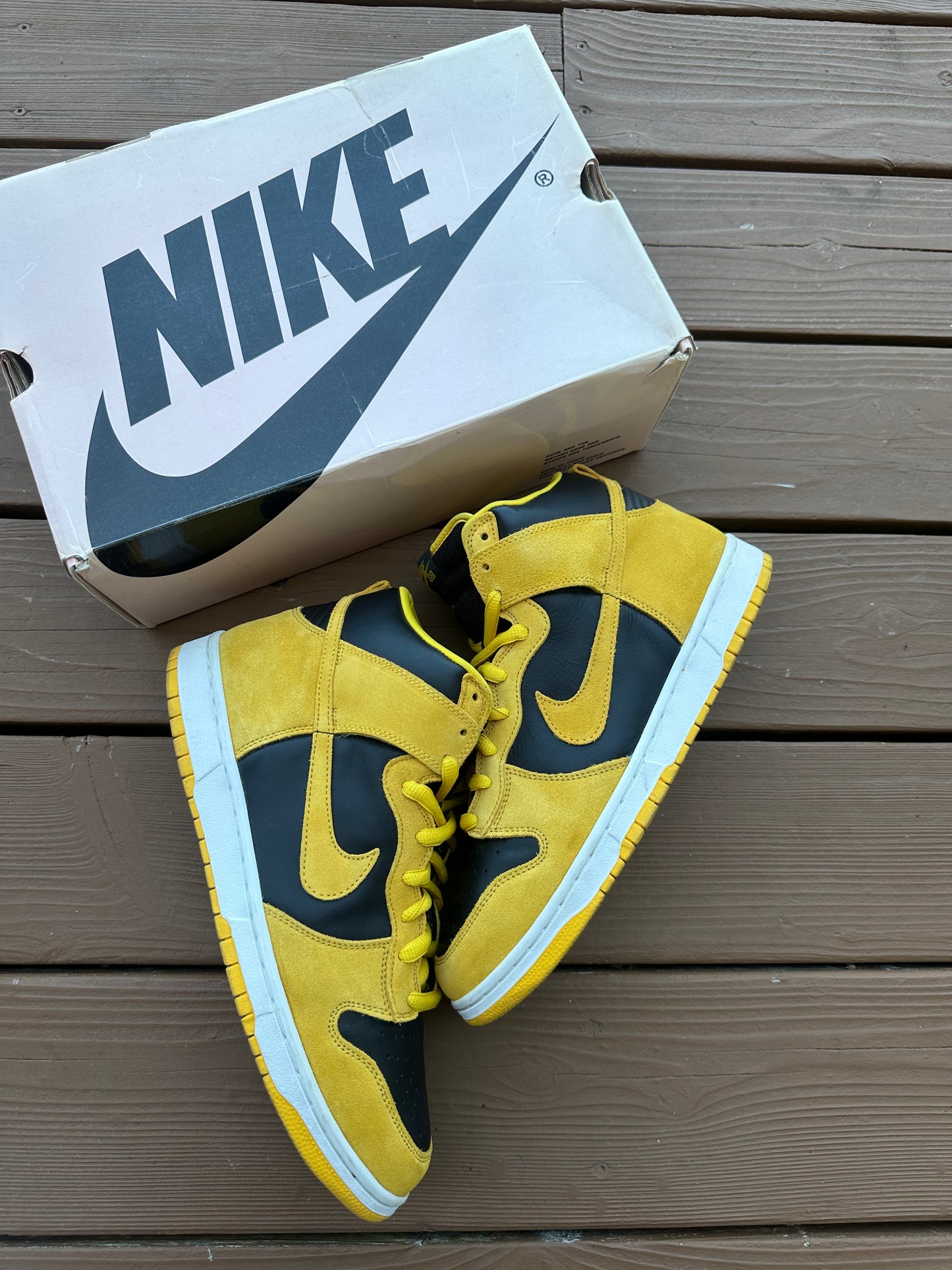 Size 13 - Nike Dunk High Pro SB BTTYS Iowa
