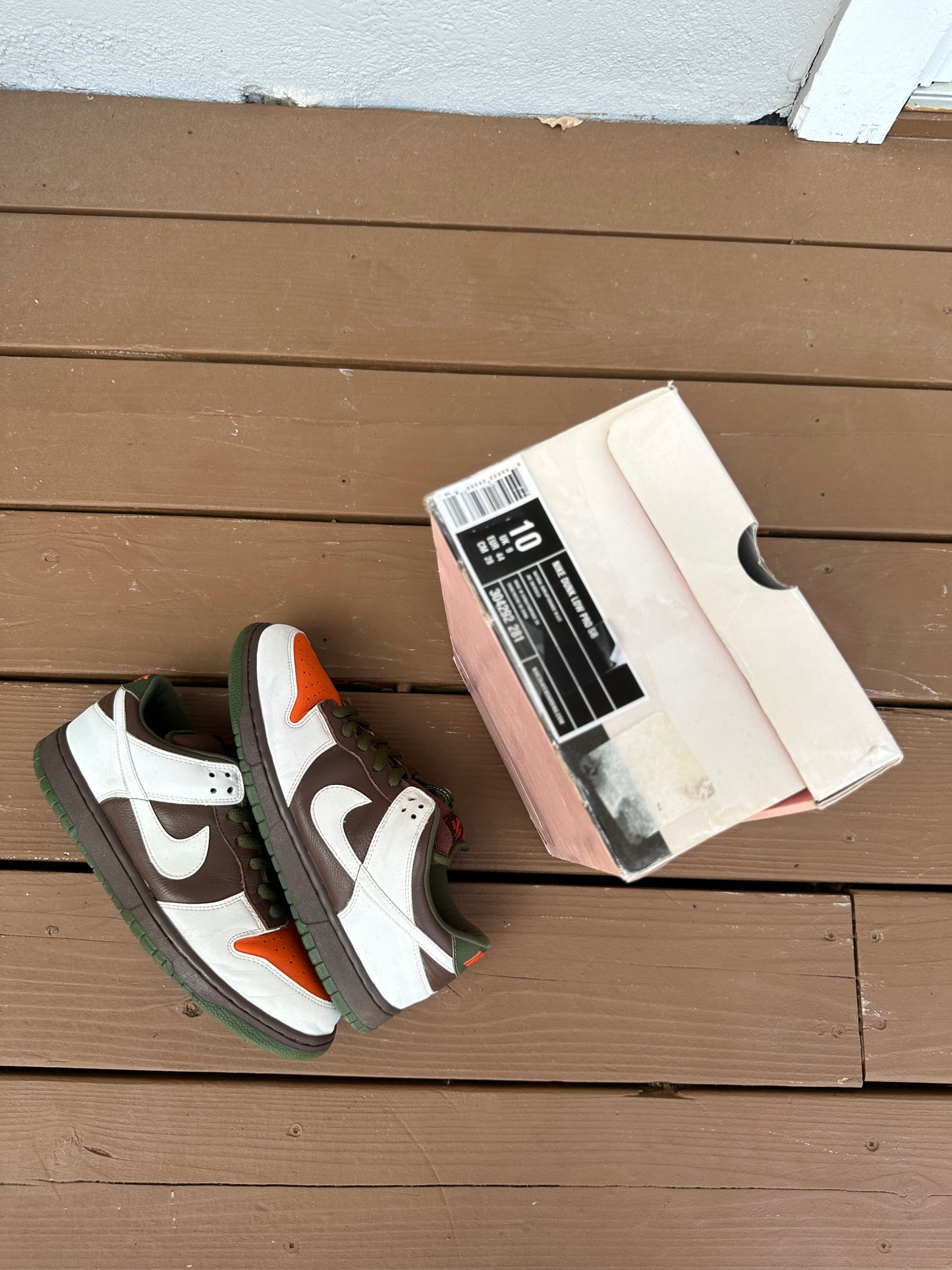 Size 10 - Nike Dunk Low Pro SB Oompa Loompa