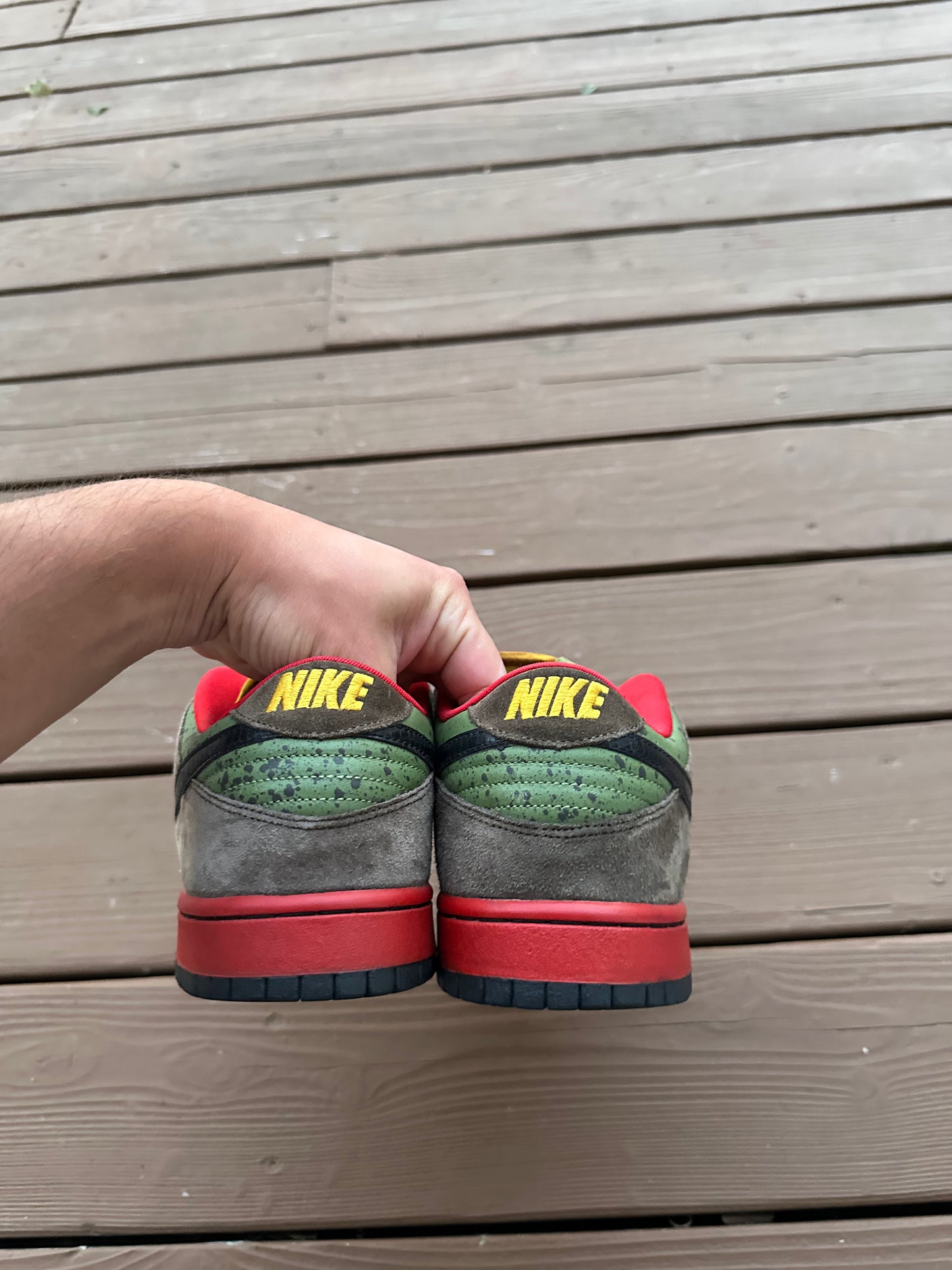 Size 10.5 - Nike Dunk Low Premium SB Asparagus