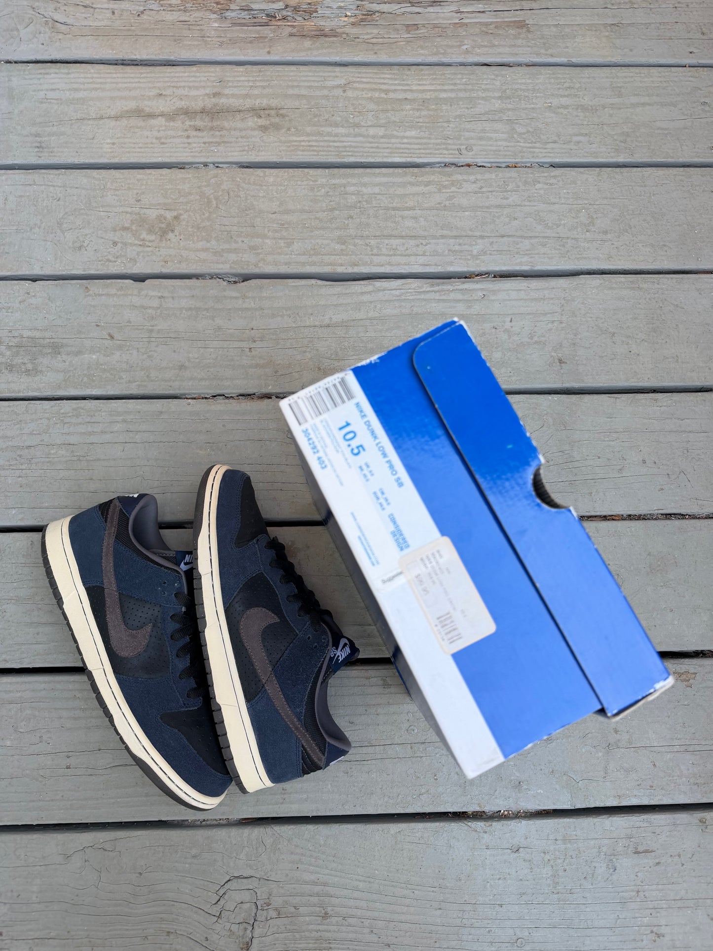 Size 10.5 - Nike Dunk Low Pro SB Obsidian Midnight Fog
