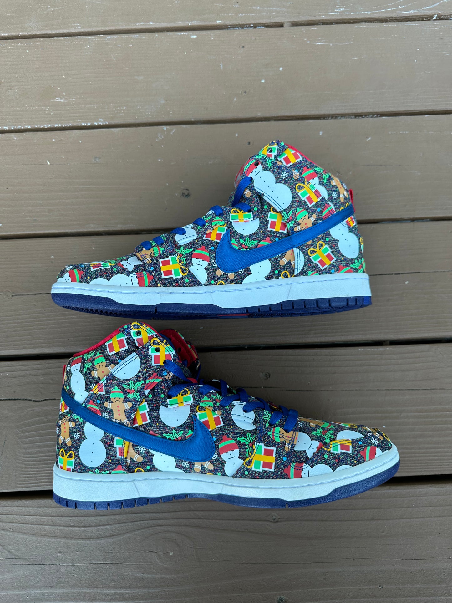 Size 12 - Concepts x Nike SB Dunk High Ugly Sweater