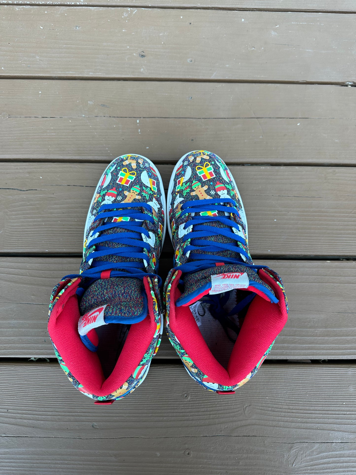 Size 12 - Concepts x Nike SB Dunk High Ugly Sweater