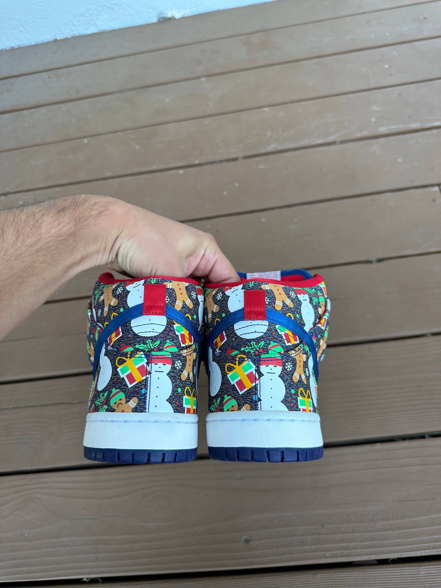 Size 12 - Concepts x Nike SB Dunk High Ugly Sweater