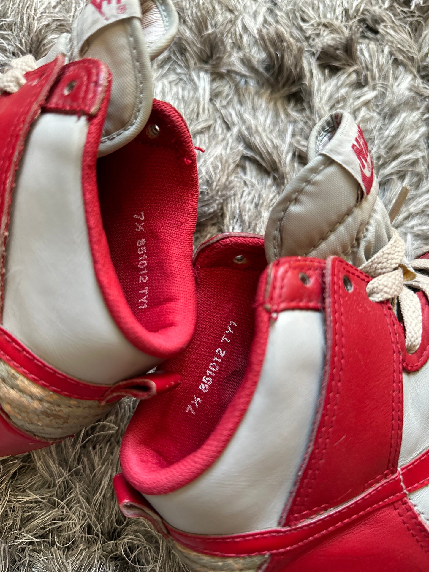 Size 7.5 - 1985 Nike Dunk High UNLV