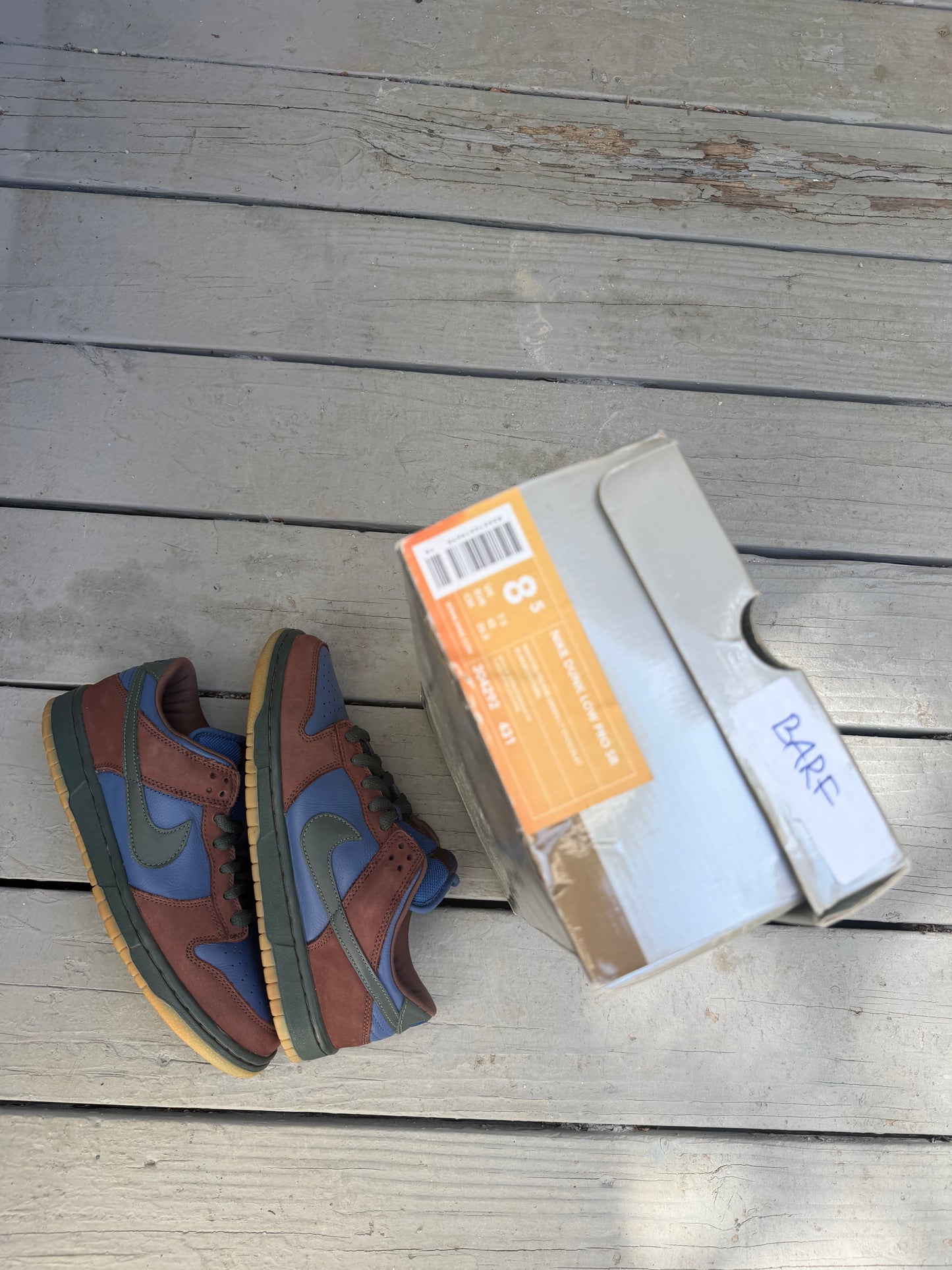 Size 8.5 - Nike Dunk Low Pro SB Barf
