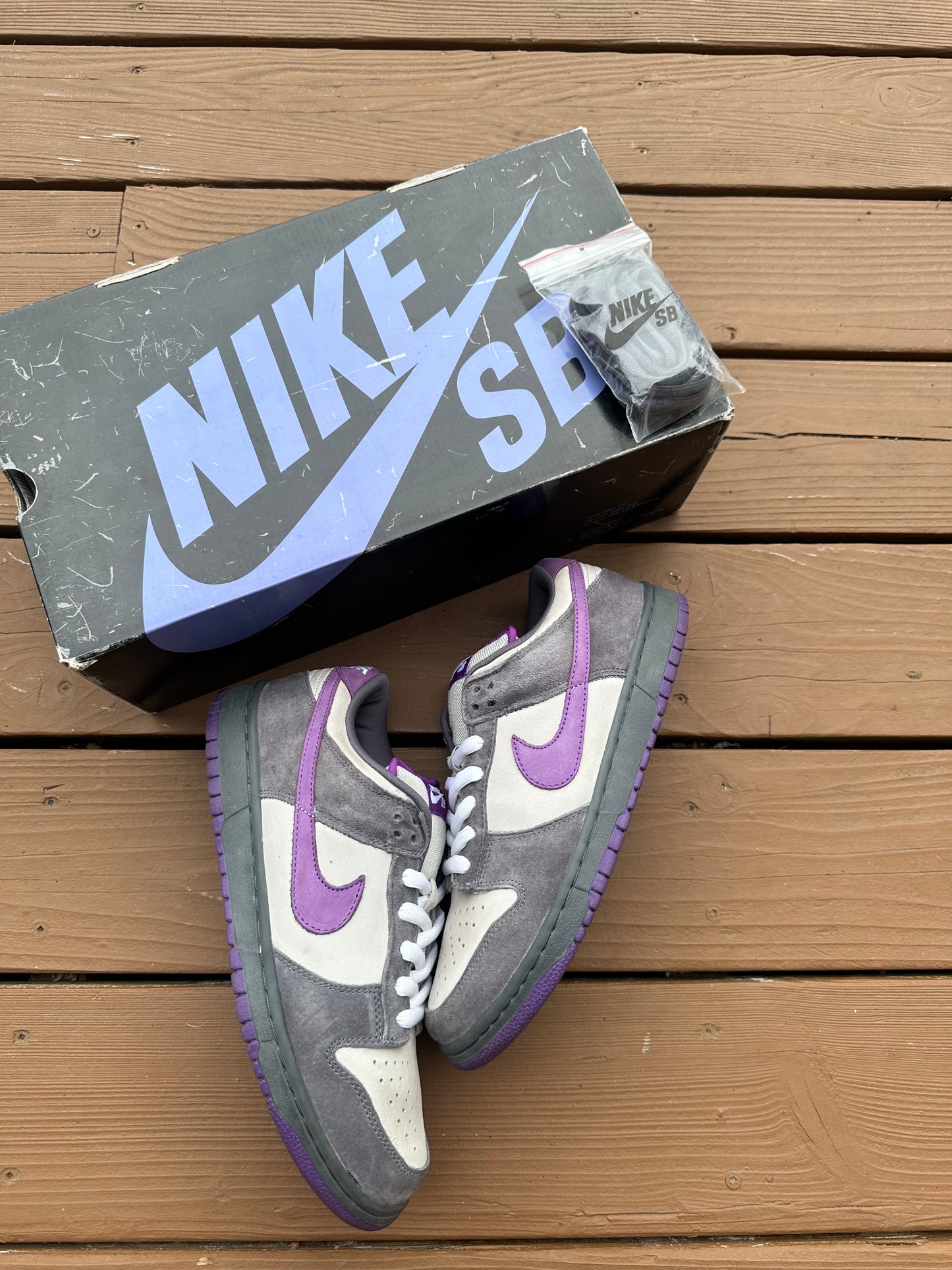Size 10.5 - Nike Dunk Low Pro SB Purple Pigeon