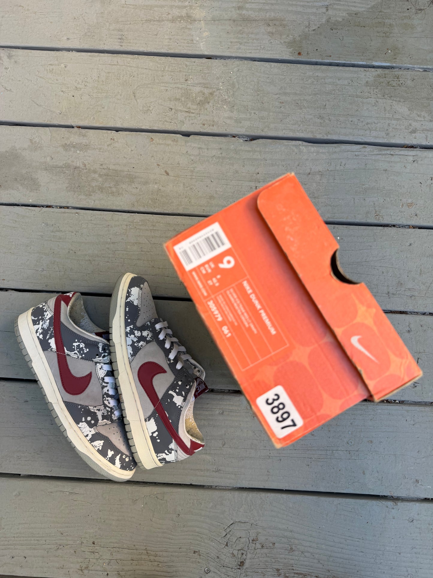 Size 9 - Nike Dunk Low Pro Splatter
