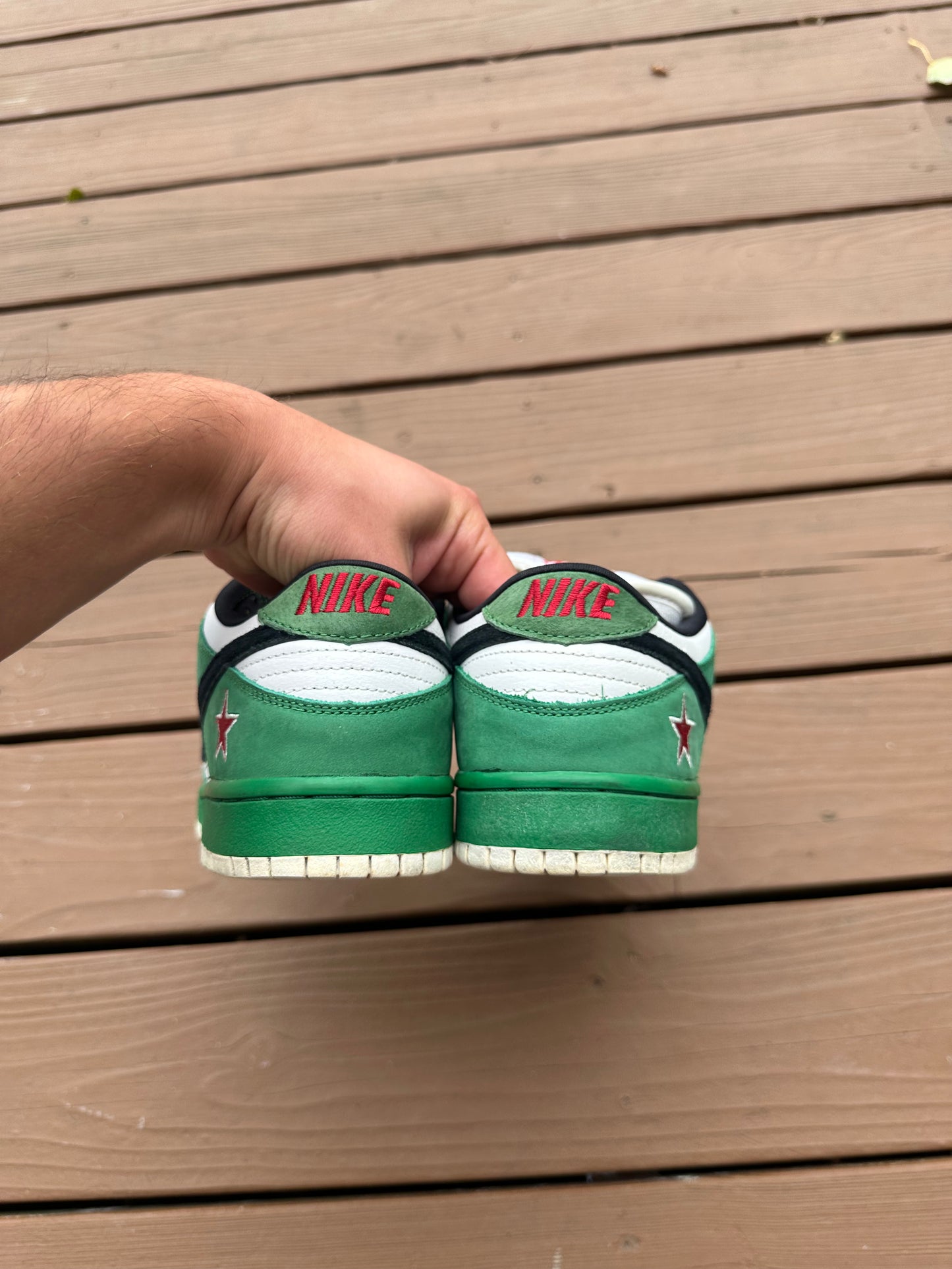 Size 10 - Nike Dunk Low Pro SB Heineken