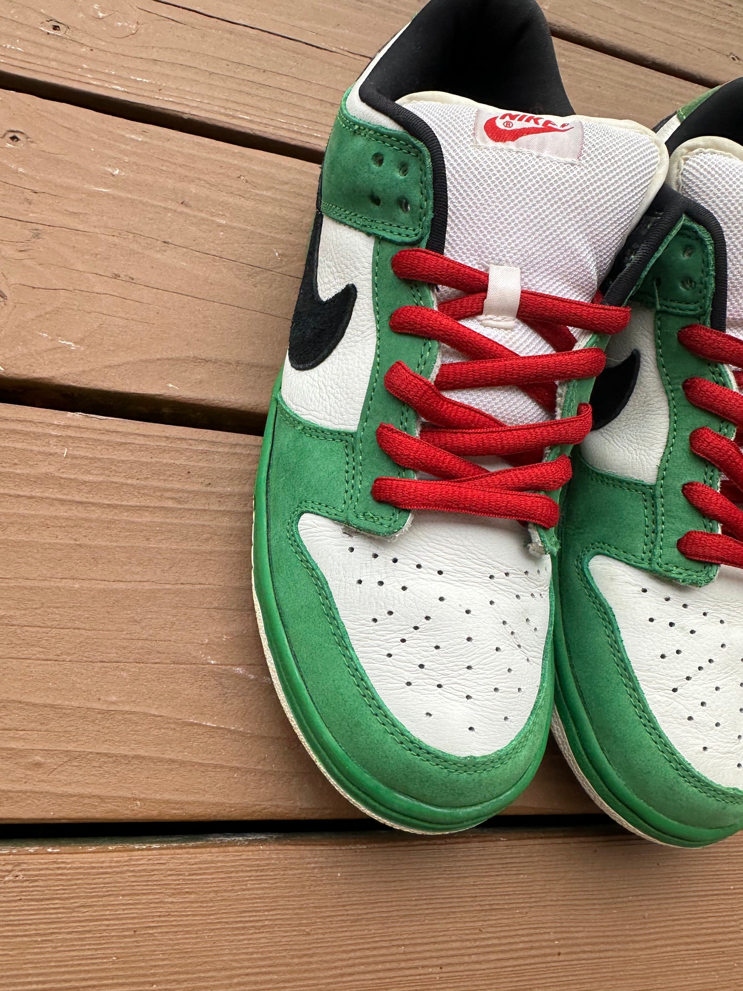 Size 10 - Nike Dunk Low Pro SB Heineken