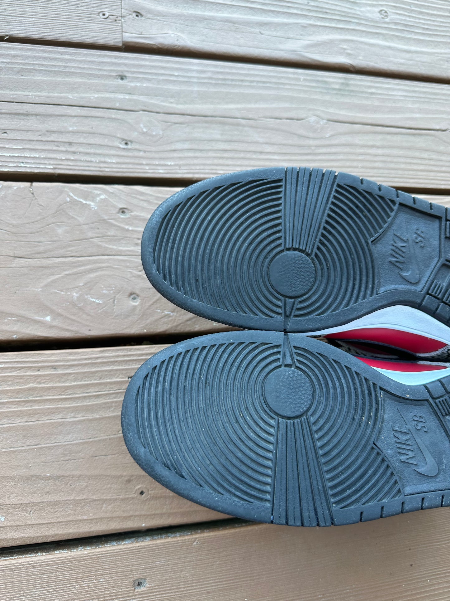 Size 11 - Supreme x Nike SB Dunk Low Premium Red Cement
