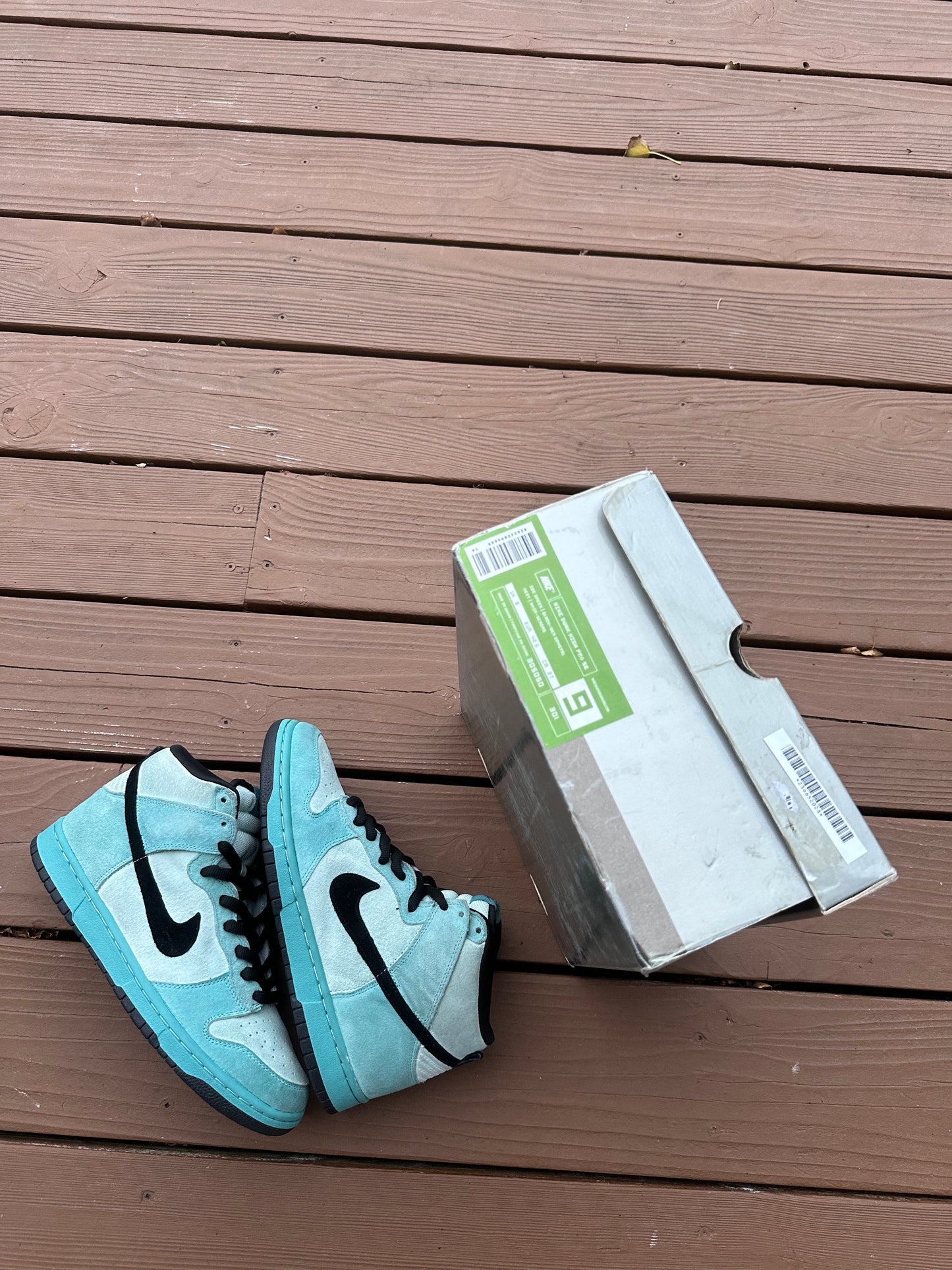 Size 9 - Nike Dunk High Pro SB Sea Crystal