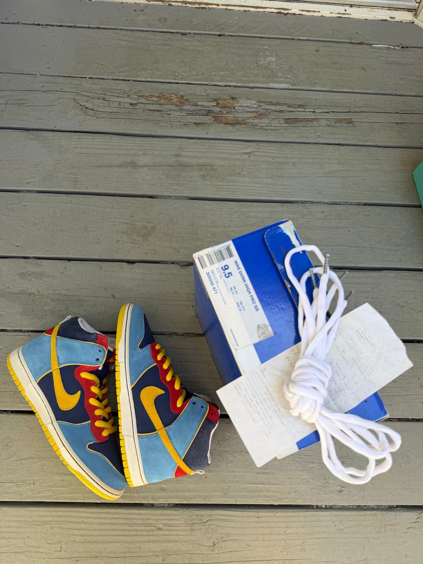 Size 9.5 - Nike Dunk High Pro SB Pacman