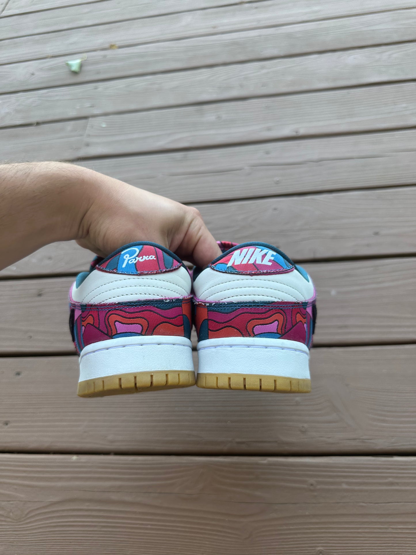 Size 9 - Parra x Nike SB Dunk Low Pro Abstract Art