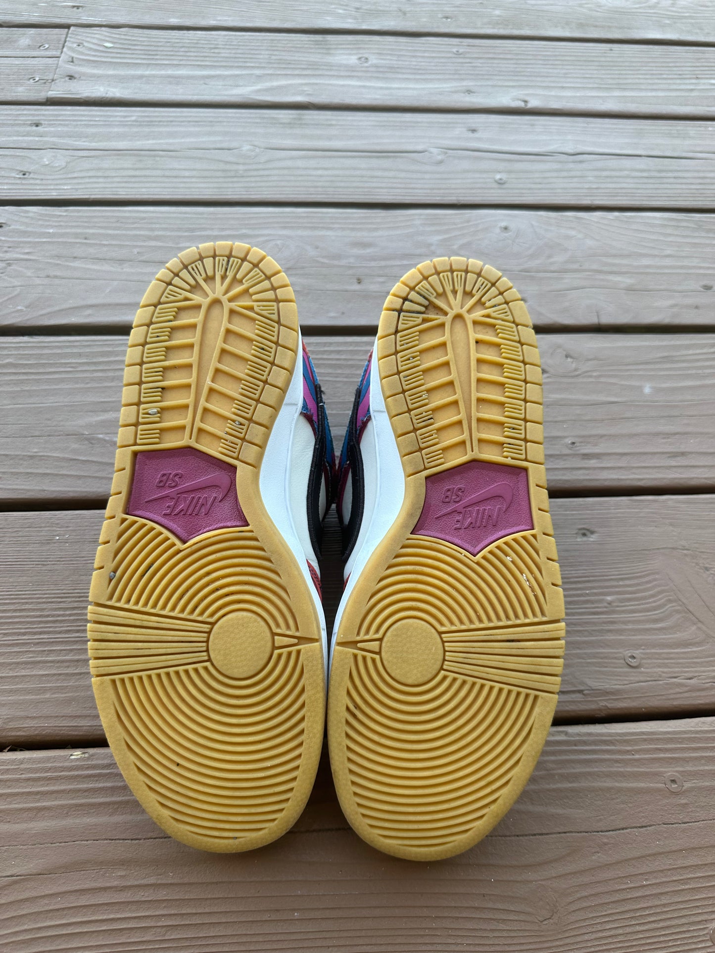 Size 9 - Parra x Nike SB Dunk Low Pro Abstract Art
