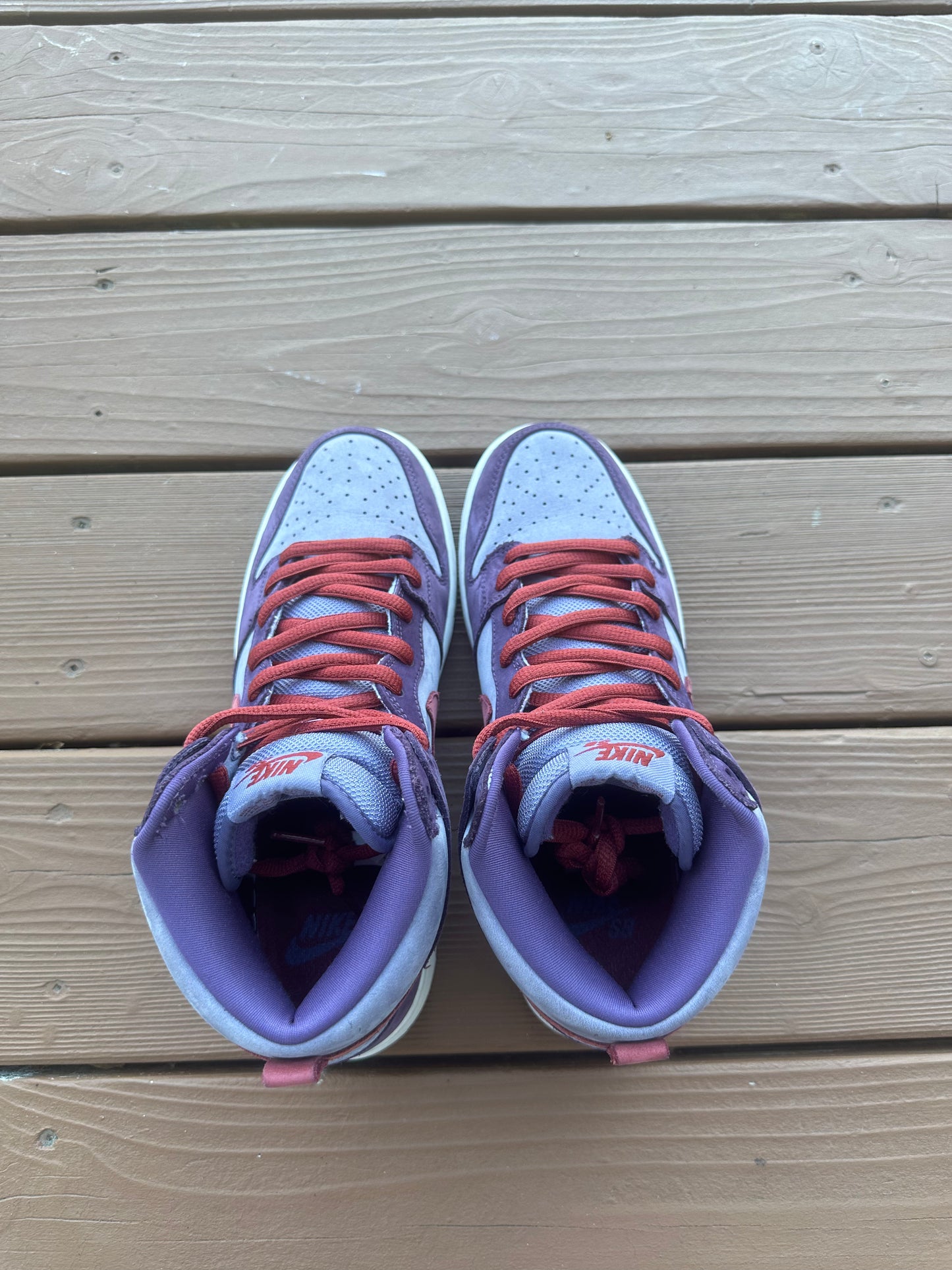 Size 8.5 - Nike Dunk High Premium SB Plum