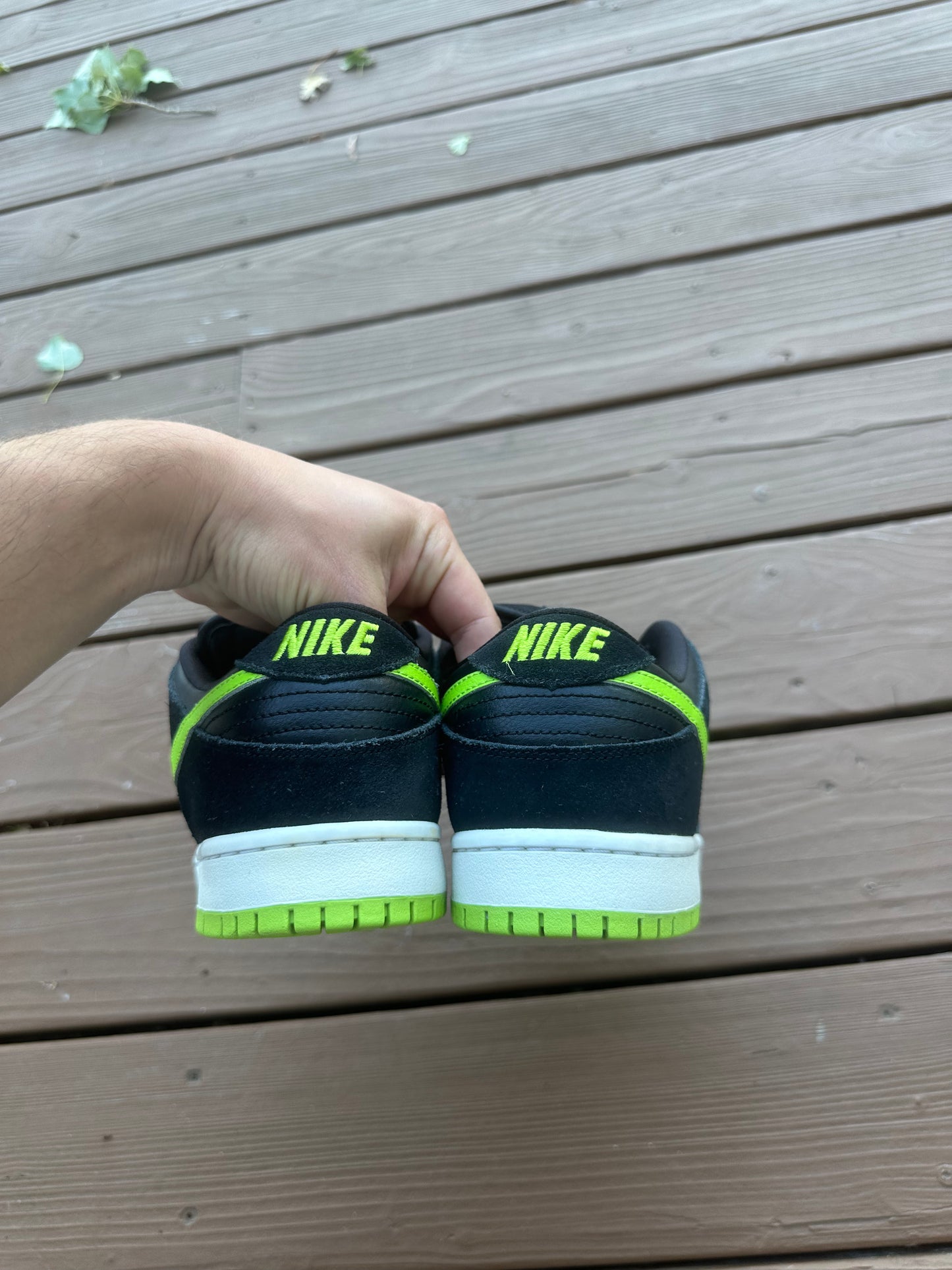 Size 9 - Nike Dunk Low Pro SB J-Pack Neon