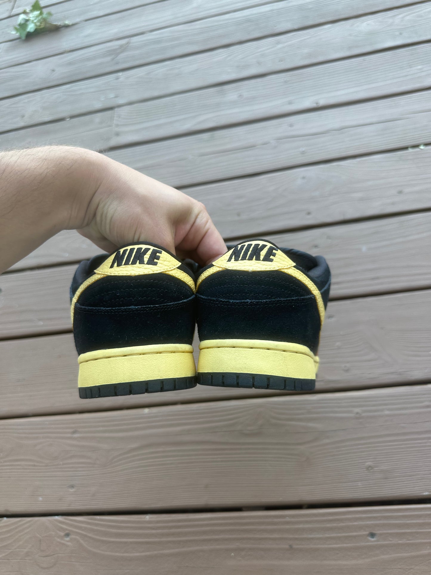 Size 9.5 - Nike Dunk Low Premium SB Black and Tan