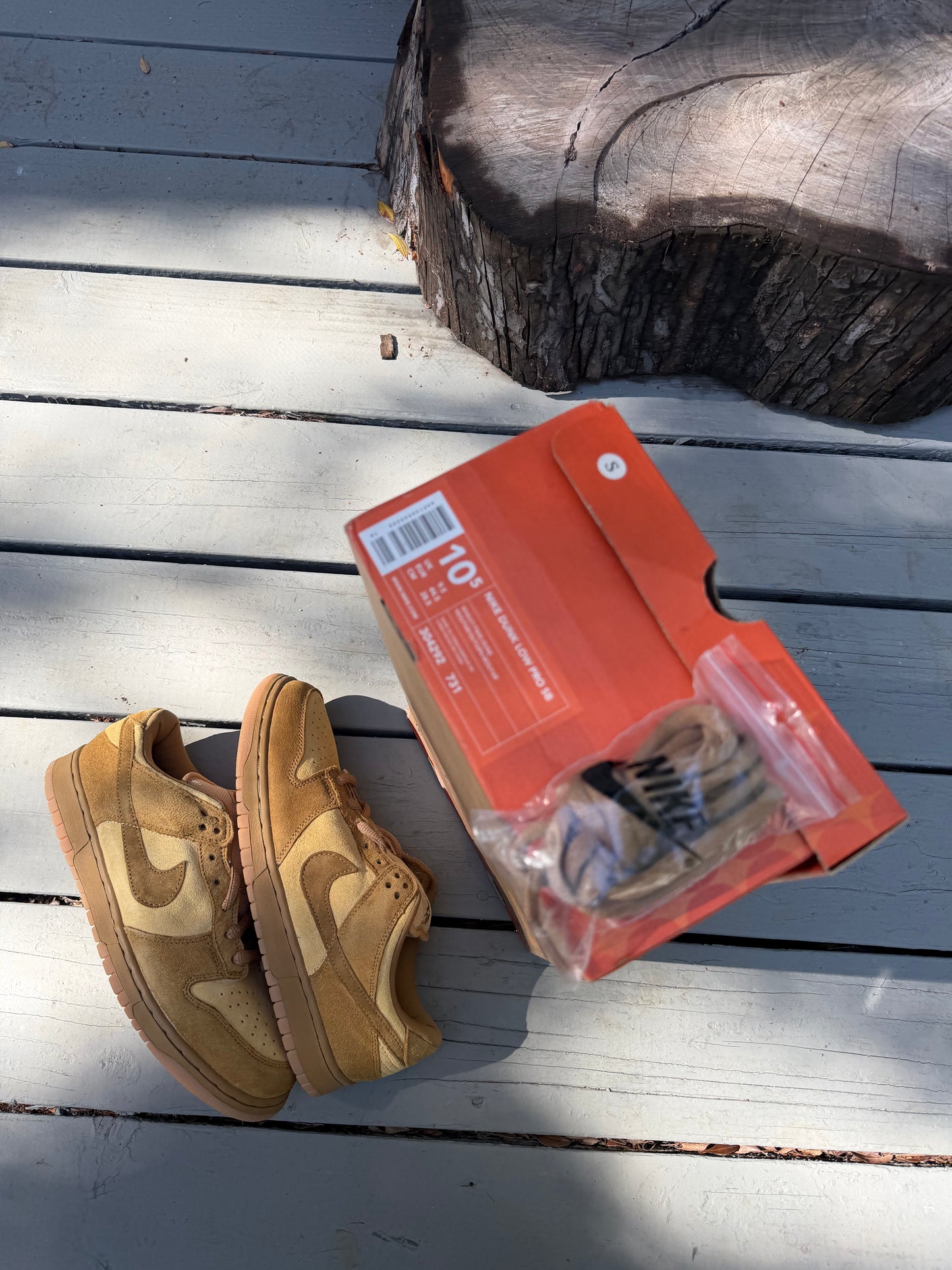 Size 10.5 - Nike Dunk Pro SB Low Reese Forbes Wheat