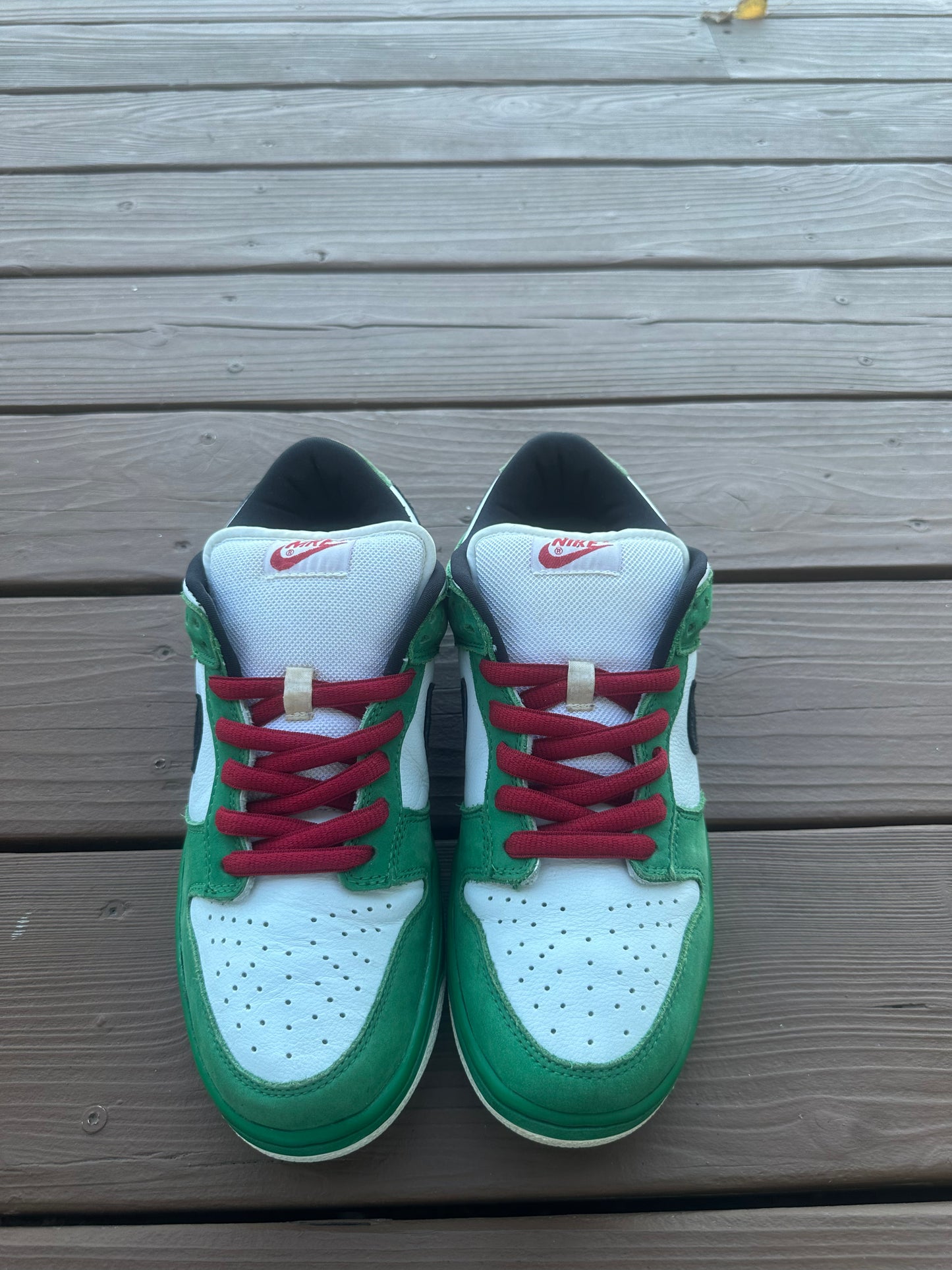 Size 9.5 - Nike Dunk Low Pro SB Heineken