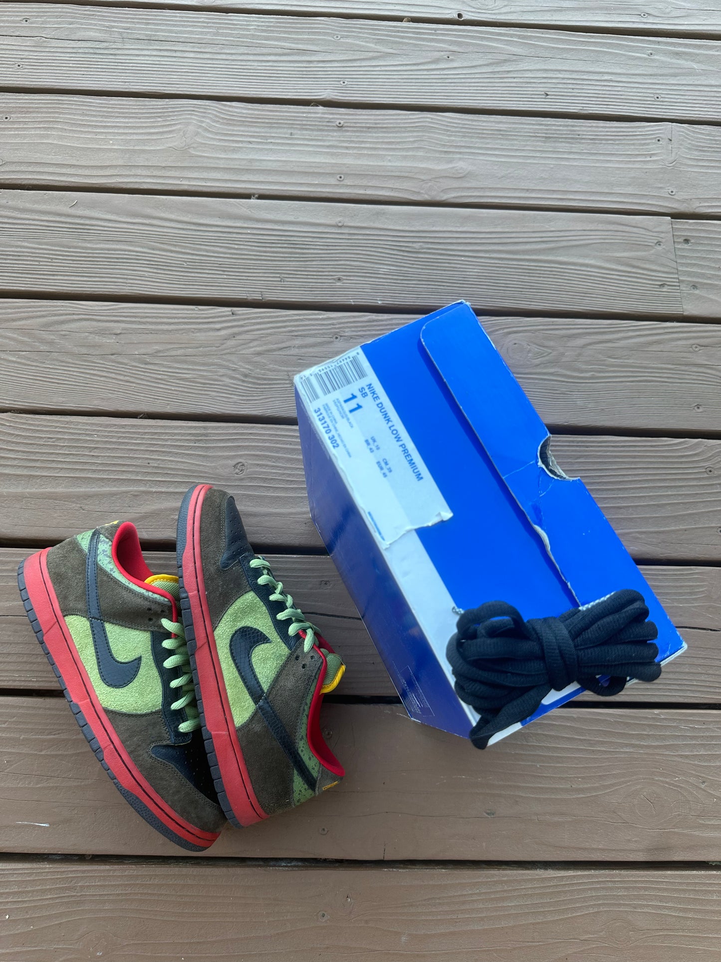 Size 11 - Nike Dunk Low Premium SB Asparagus
