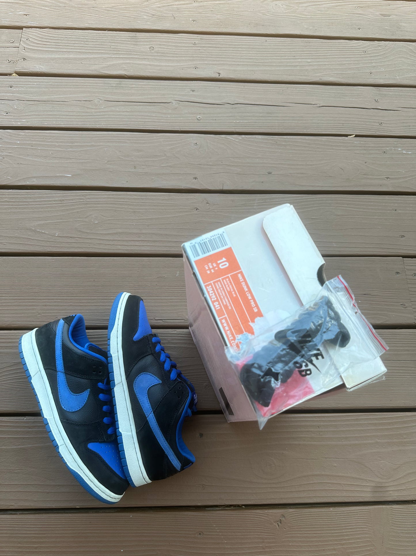 Size 10 - Nike Dunk Low Pro SB Royal J-Pack