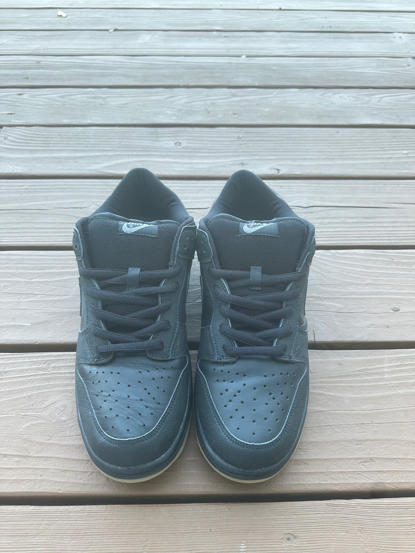 Size 12 - Nike Dunk Low Pro B Black Griptape