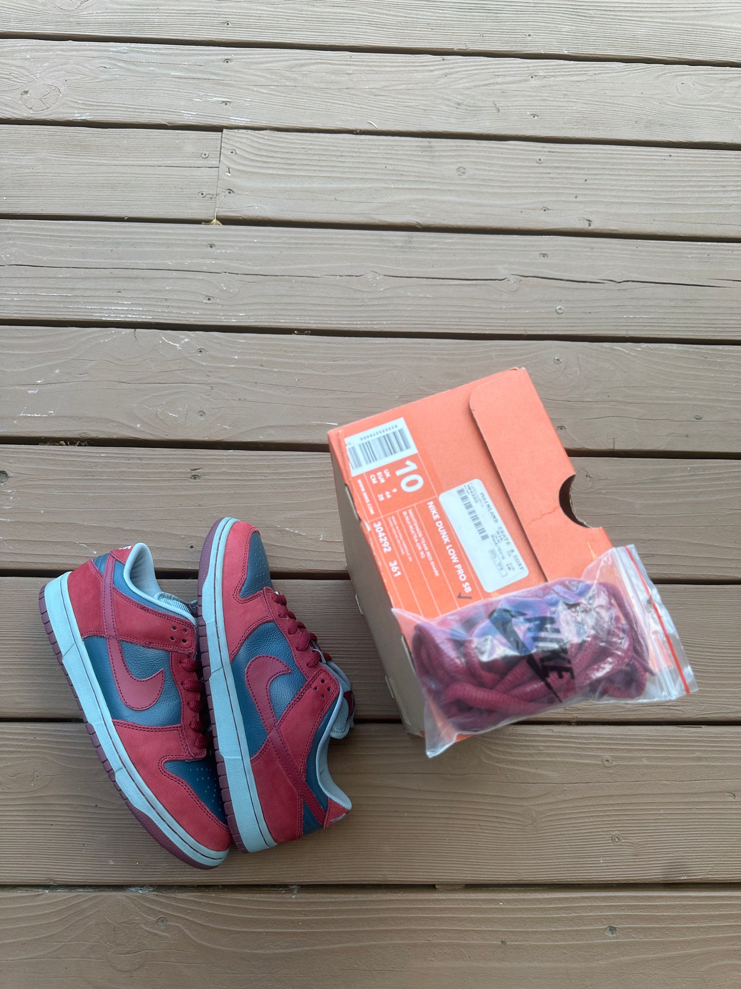 Size 10 - Nike Dunk Low Pro SB Shark