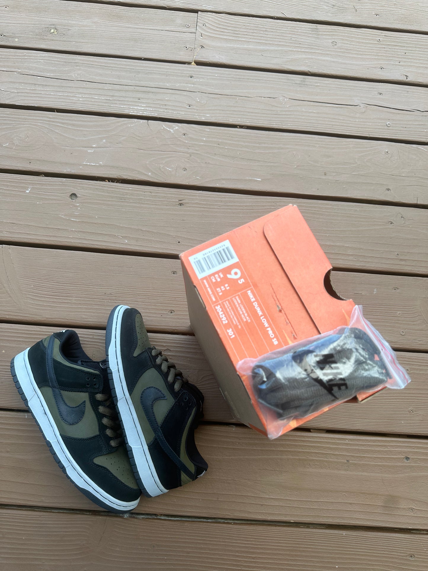 Size 9.5 - Nike Dunk Low Pro SB Loden