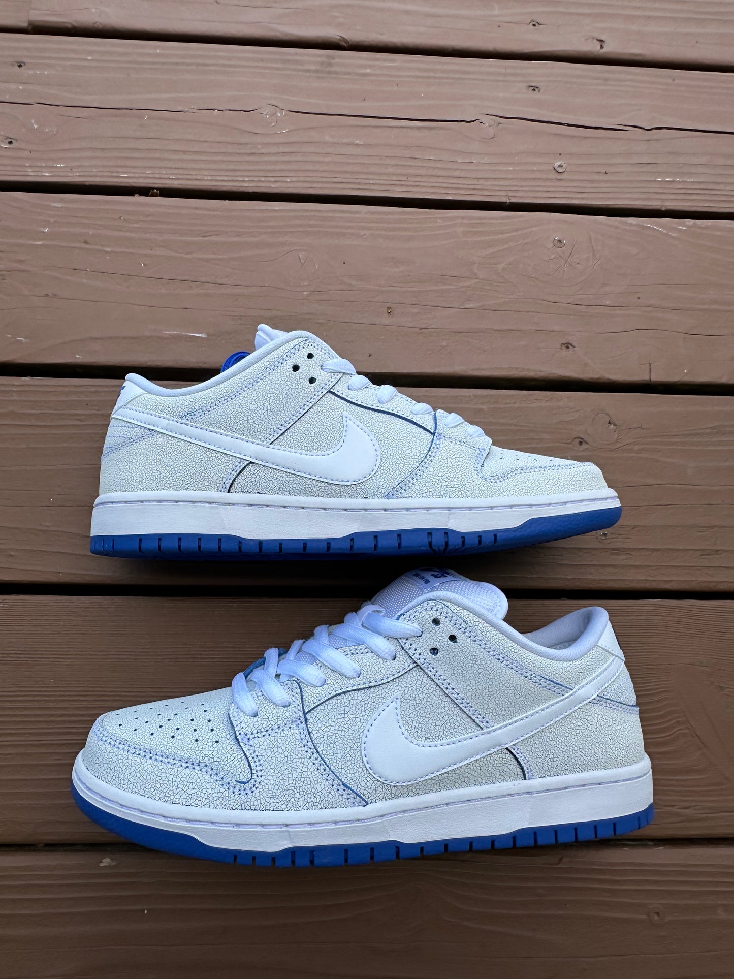 Size 9.5 - Nike Dunk Low Premium SB Cracked Leather