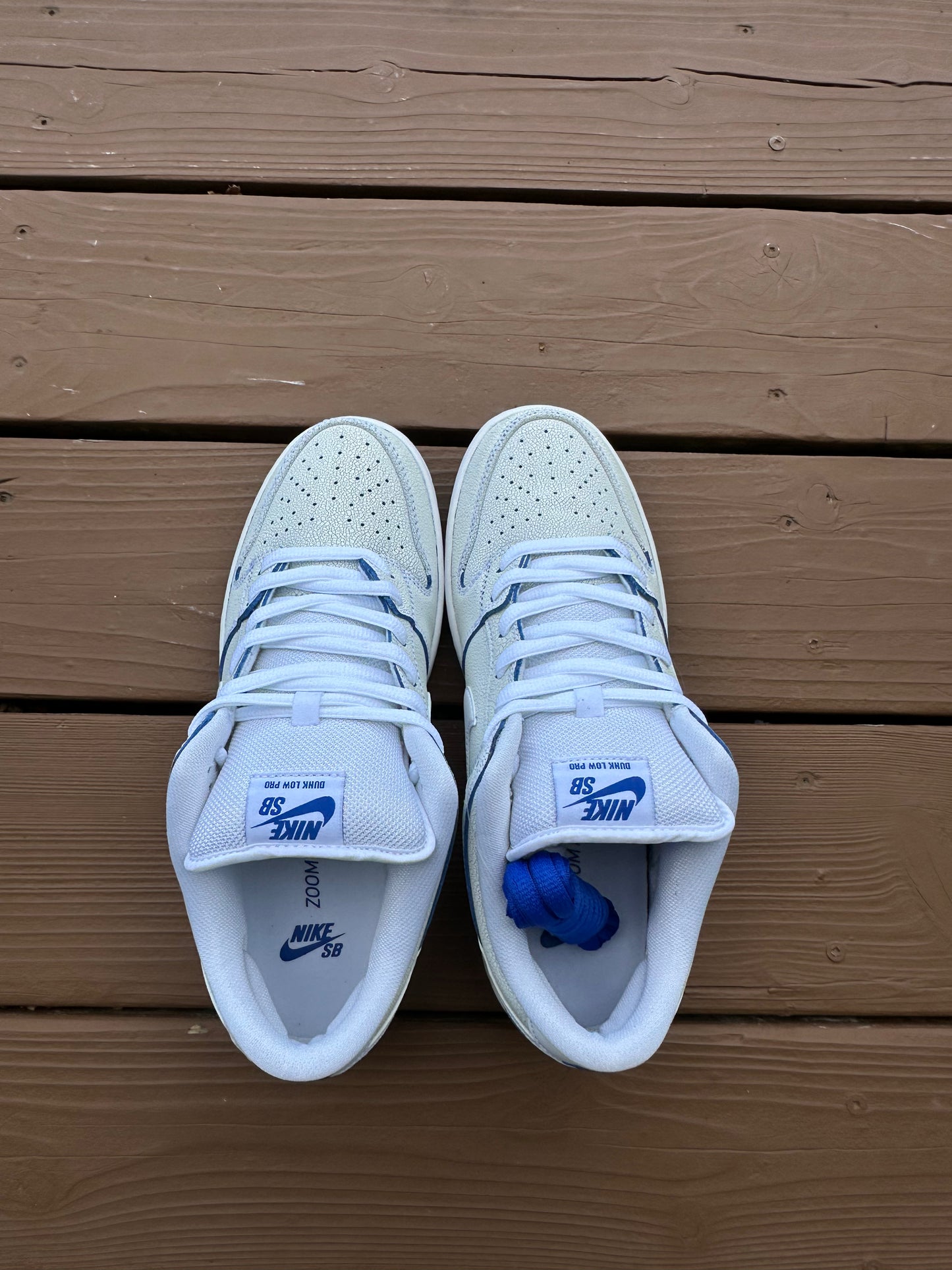 Size 9.5 - Nike Dunk Low Premium SB Cracked Leather