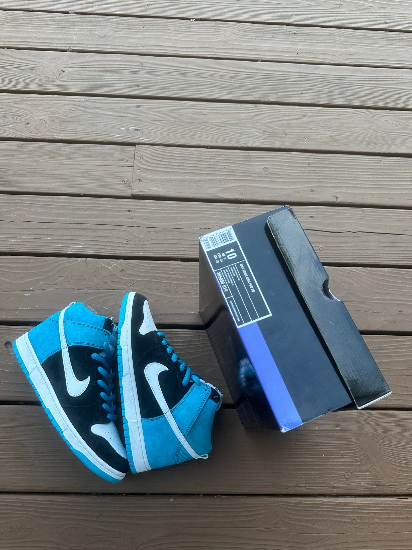 Size 10 - Nike Dunk High Pro SB Send Help