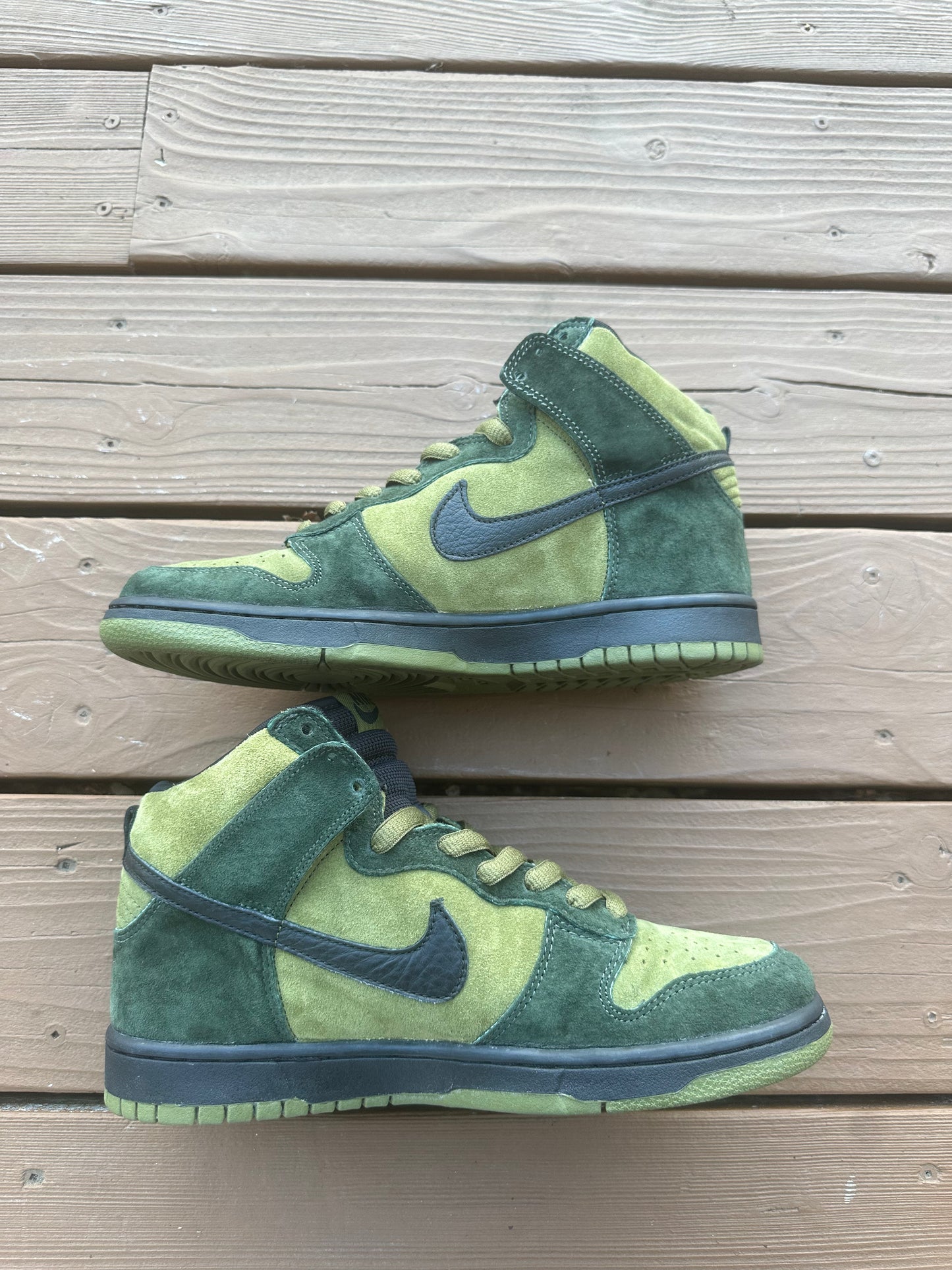 Size 9.5 - Nike Dunk High Pro SB Hulk