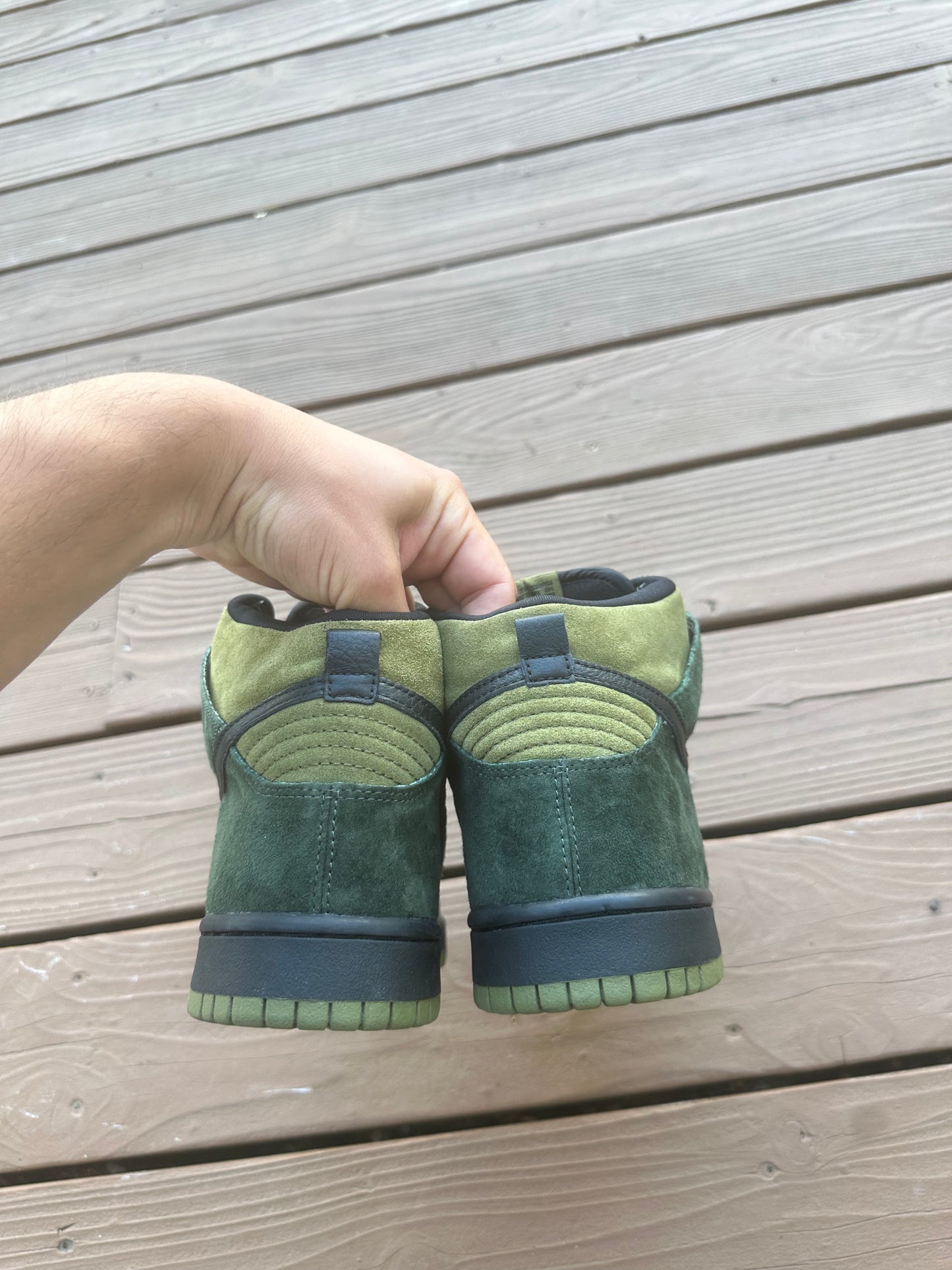 Size 9.5 - Nike Dunk High Pro SB Hulk