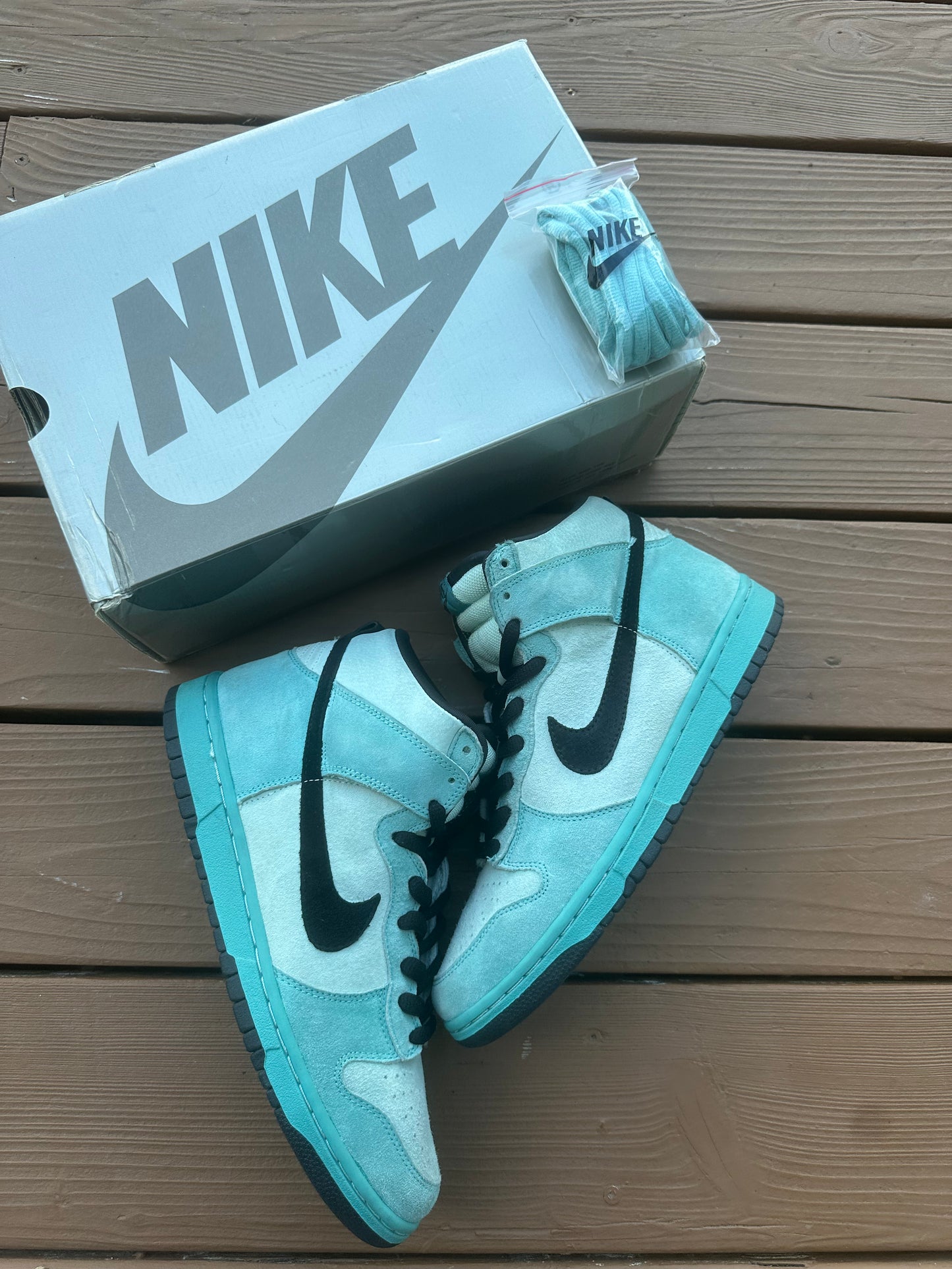 Size 10 - Nike Dunk High Pro SB Sea Crystal