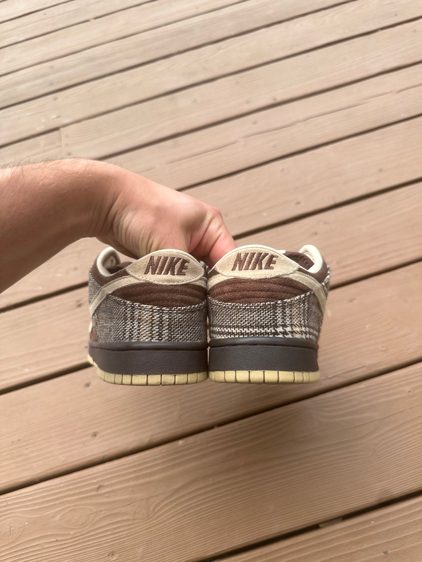 Size 9.5 - Nike Dunk Low Pro SB Tweed