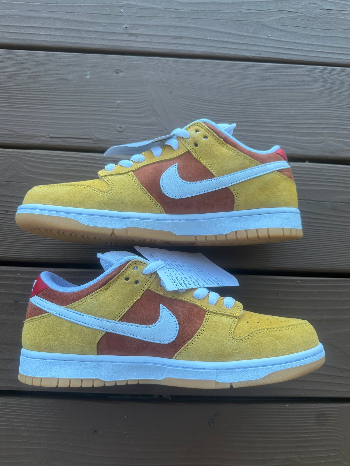 Size 9 - Chocolate Skateboards x Dunk Low SB 'Sun'
