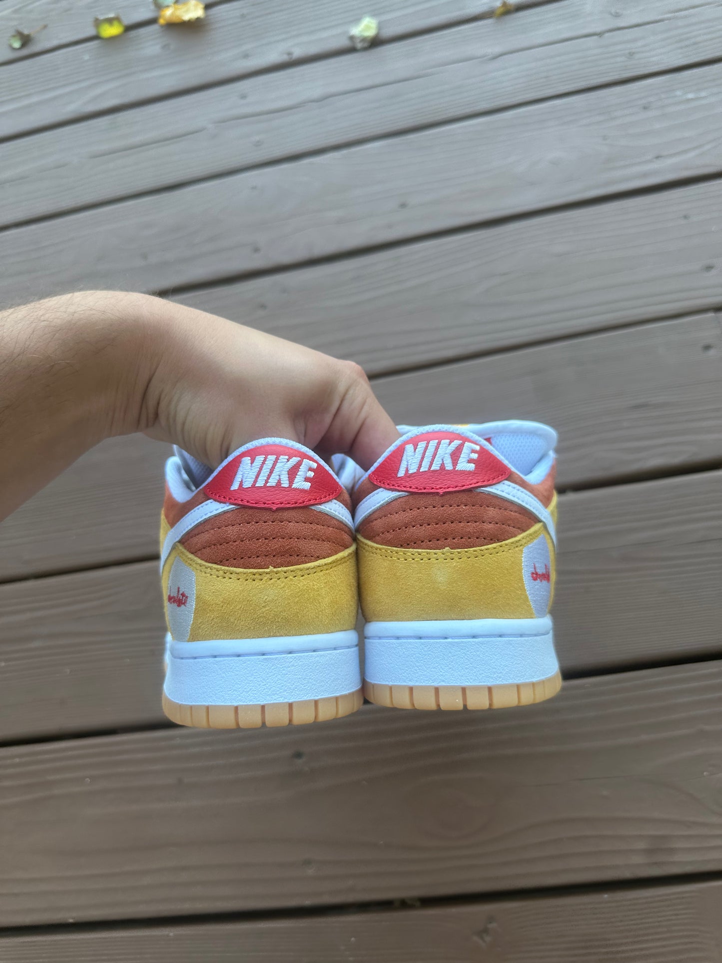 Size 9 - Chocolate Skateboards x Dunk Low SB 'Sun'