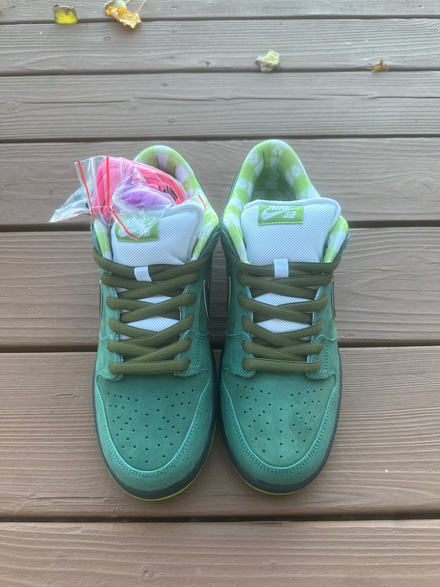 Size 9.5 - Concepts x Nike SB Dunk Low Premium Green Lobster Special Box