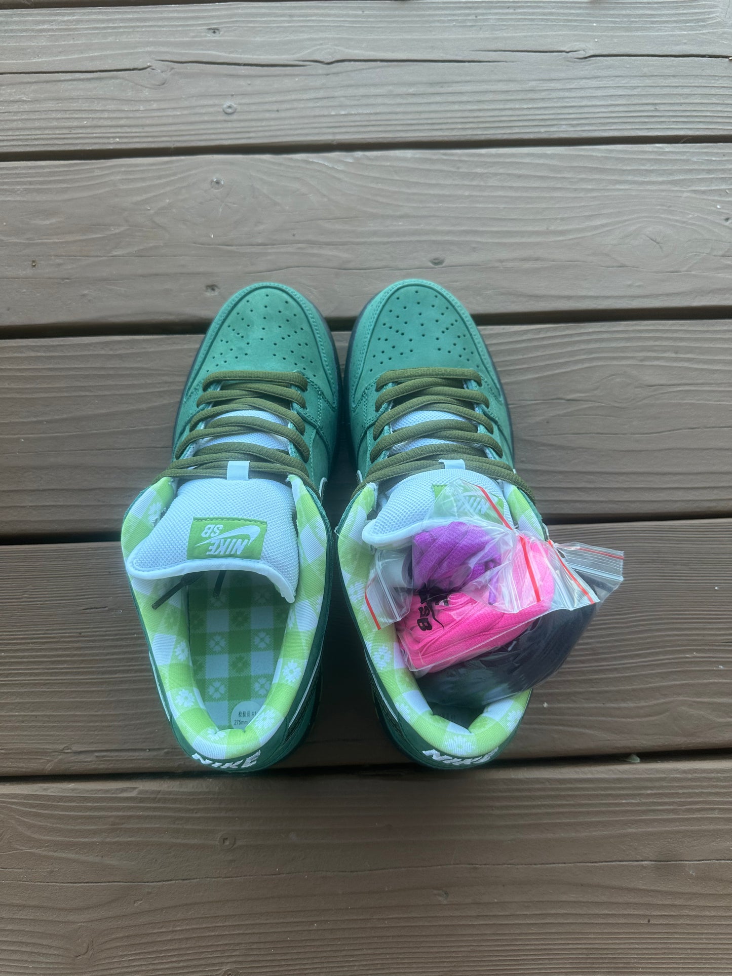 Size 9.5 - Concepts x Nike SB Dunk Low Premium Green Lobster Special Box