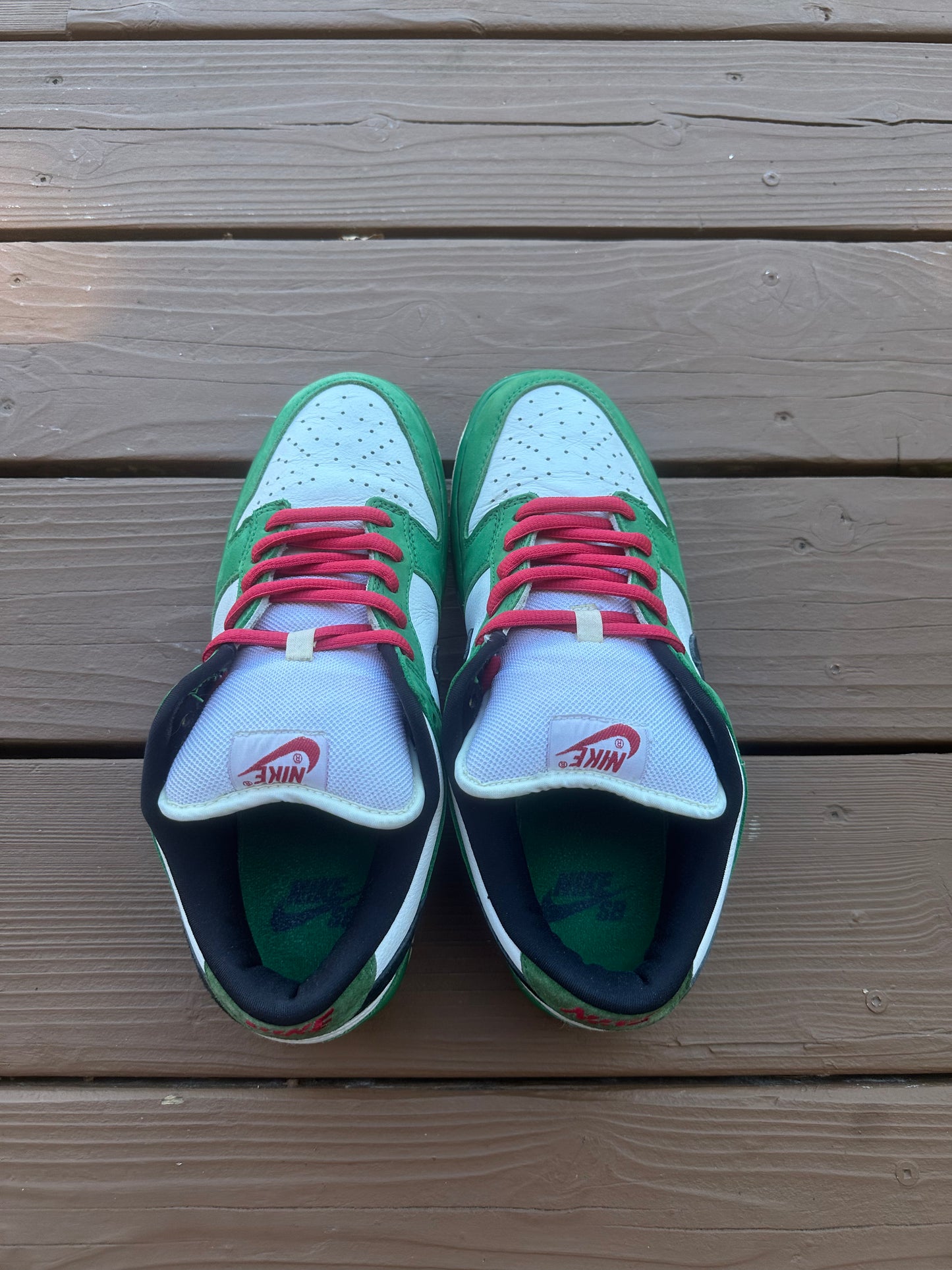 Size 10 - Nike Dunk Low Pro SB Heineken